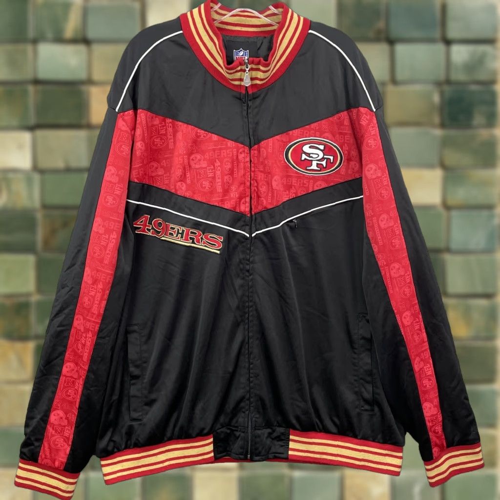 NFL NFL Track Jacket Men 2XL San Francisco 49ers Sportswear Football Athleisure 90's Jacket Size US XXL / EU 58 / 5 - 1 Thumbnail