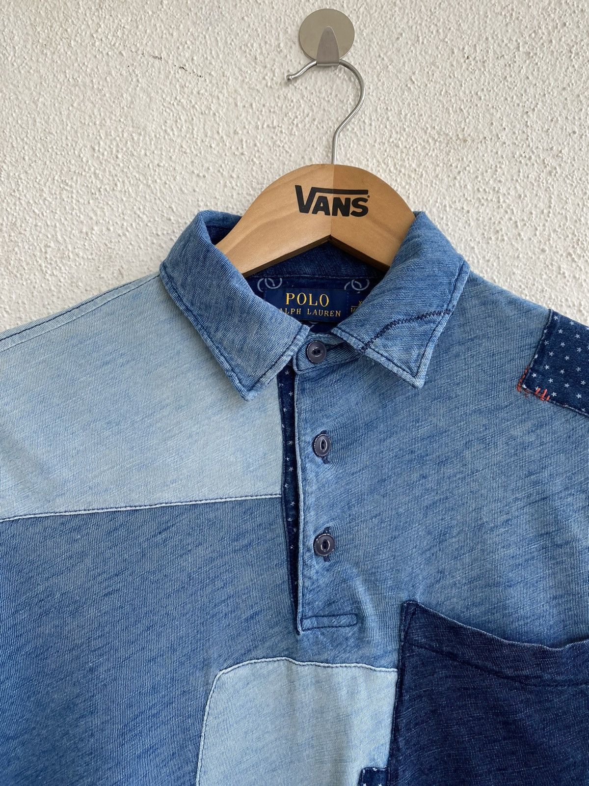 Designer × Polo Ralph Lauren Polo Ralph Lauren Collar Patchwork Size US XS / EU 42 / 0 - 2 Thumbnail