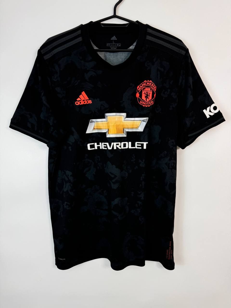 Adidas MANCHESTER UNITED 19 20 THIRD FOOTBALL SHIRT SOCCER JERSEY Size US L / EU 52-54 / 3 - 1 Thumbnail