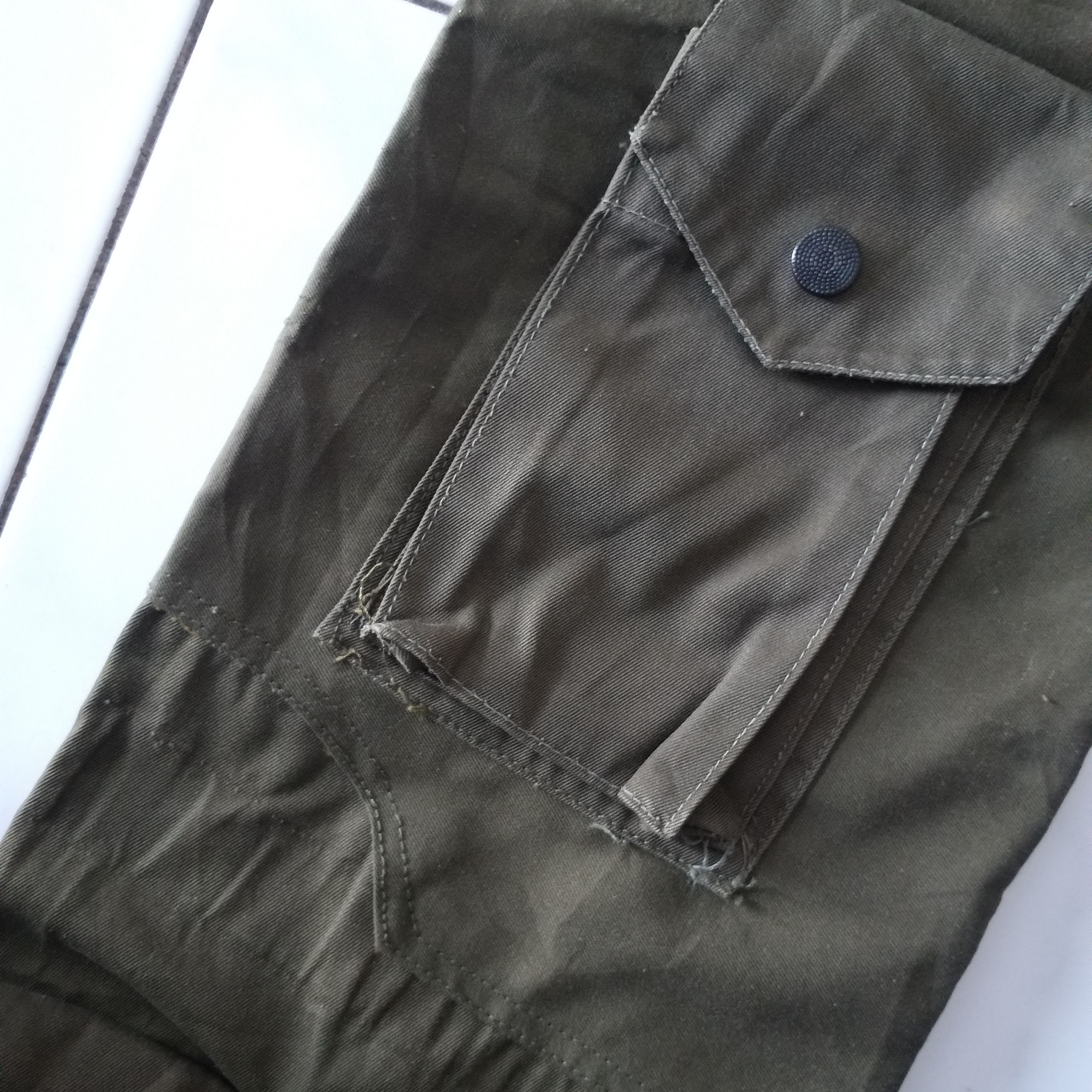 20471120 Paper Recycle Collection Reconstructed Pants Size US 32 / EU 48 - 6 Thumbnail