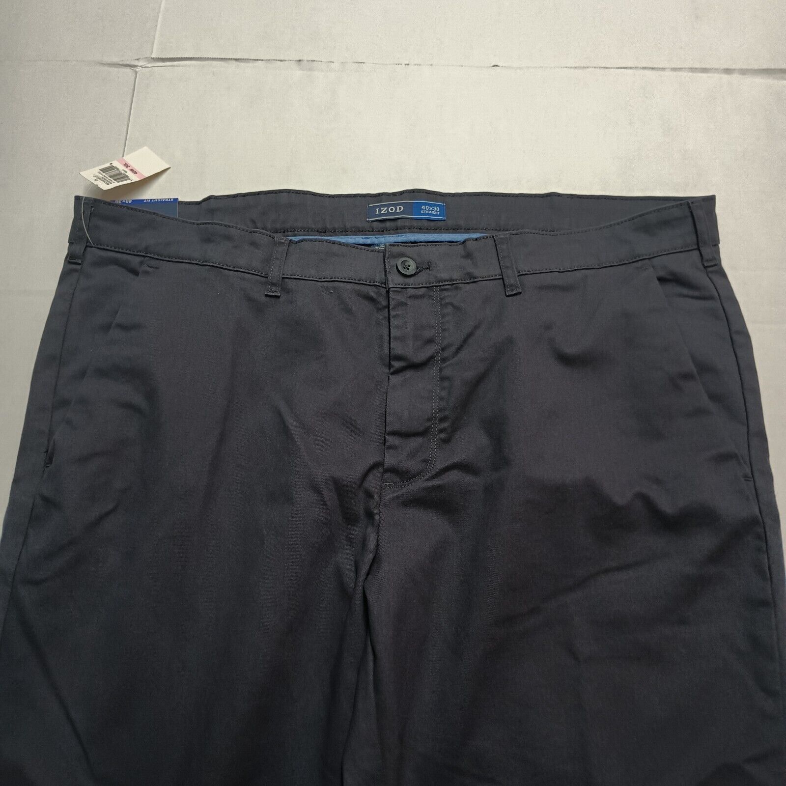 Izod Izod Performance Stretch Pants Men's 40x30 Flex Waist Blue Size US 40 / EU 56 - 4 Thumbnail