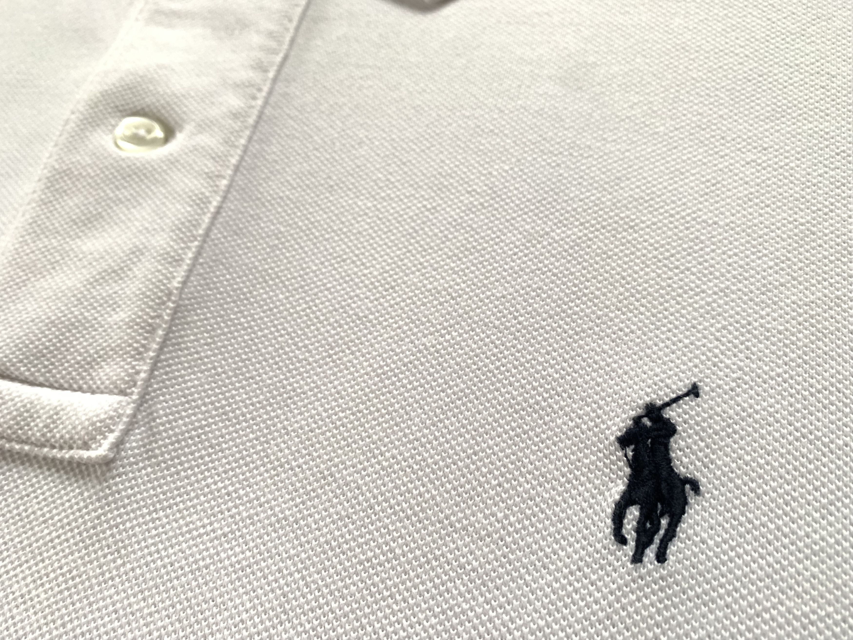 Polo Ralph Lauren Vintage Polo Ralph Lauren Cotton White Polo Size US XL / EU 56 / 4 - 5 Thumbnail