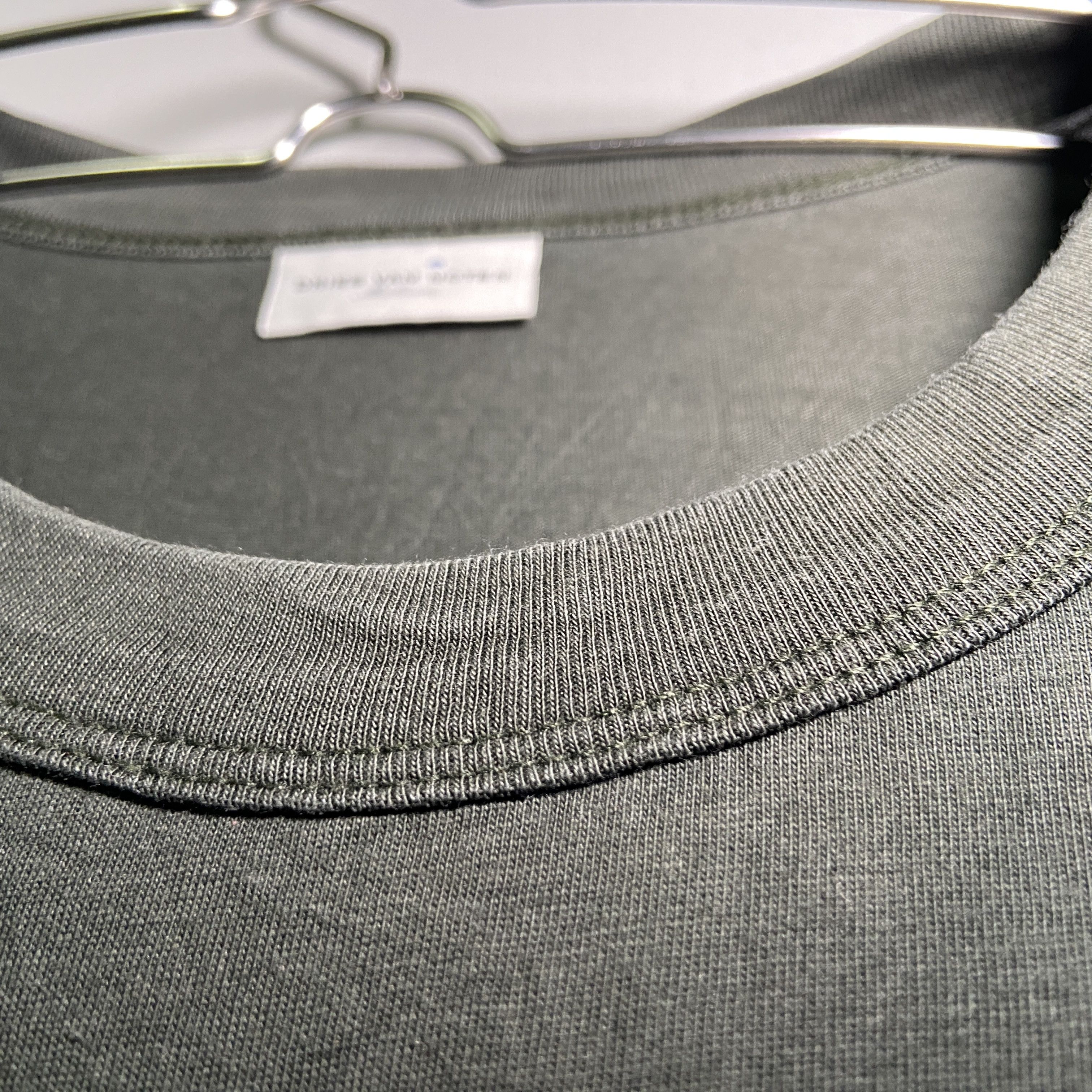 Dries Van Noten Dries Van Noten Green Hein oversized Boxy t-shirt Size US M / EU 48-50 / 2 - 2 Thumbnail
