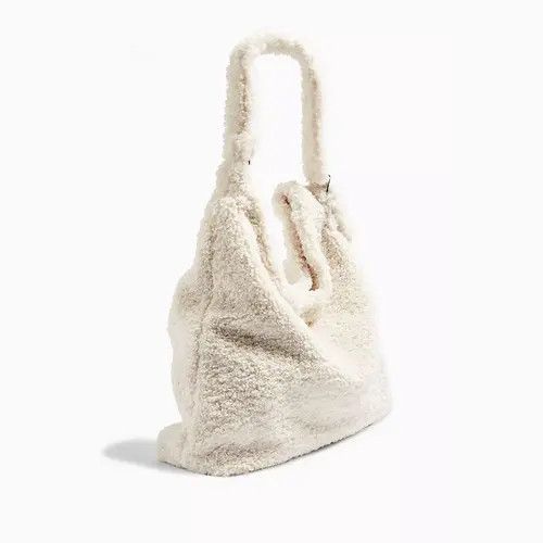 Japanese Brand × Vintage Winter Fleece Shoulder Bag Size ONE SIZE - 4 Thumbnail