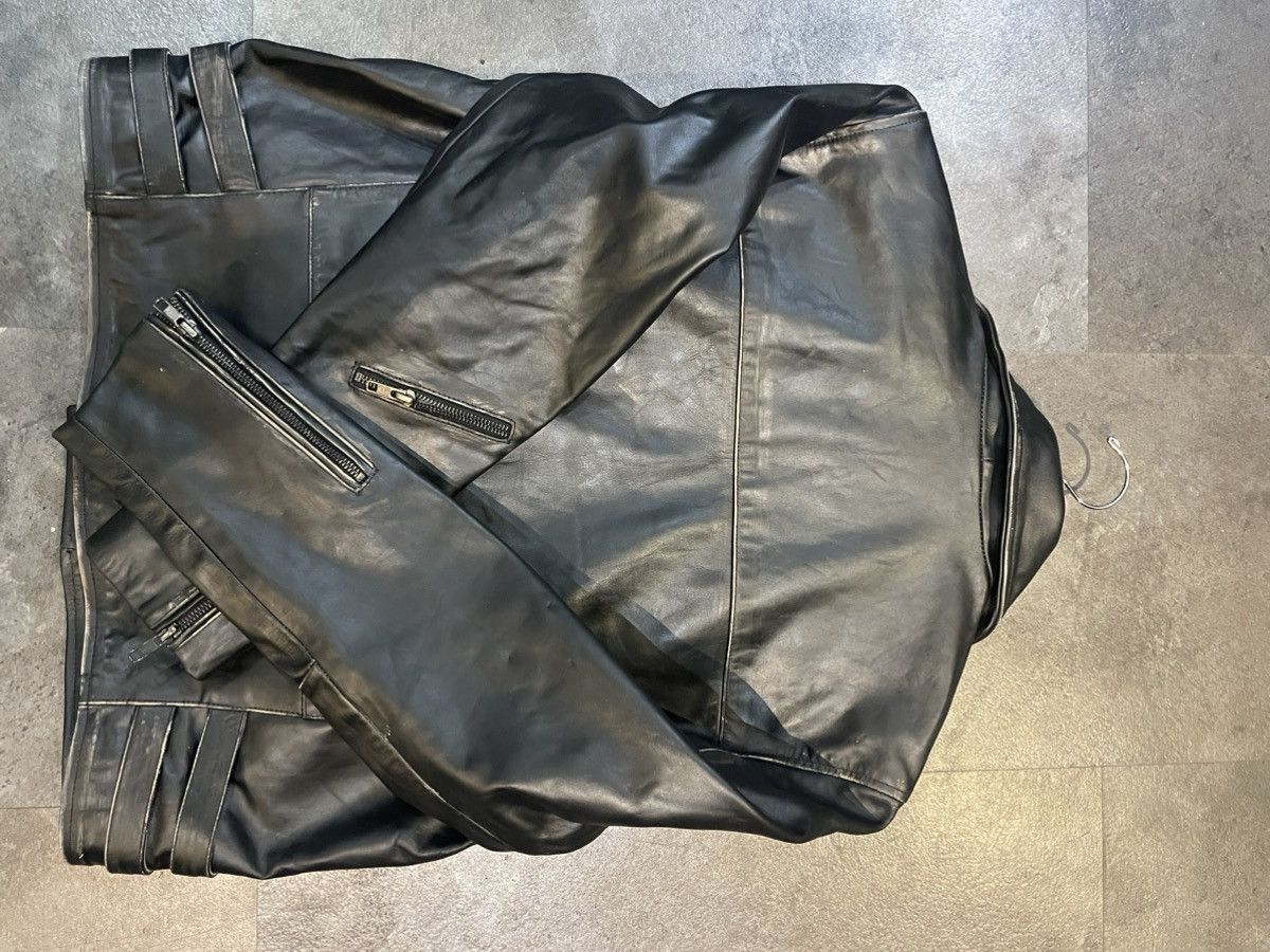 Designer × Genuine Leather Leather Jacket Size US M / EU 48-50 / 2 - 7 Thumbnail