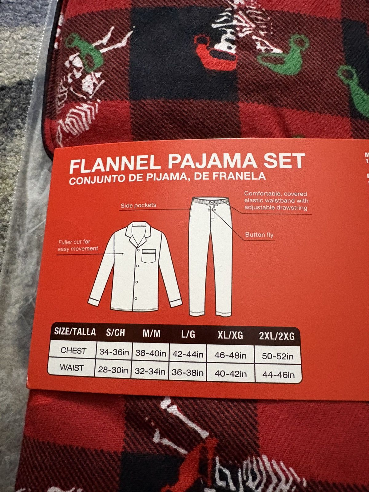 Hanes × Supreme Supreme Hanes Holiday Pajama Set (Top and Bottom) Size US M / EU 48-50 / 2 - 3 Thumbnail