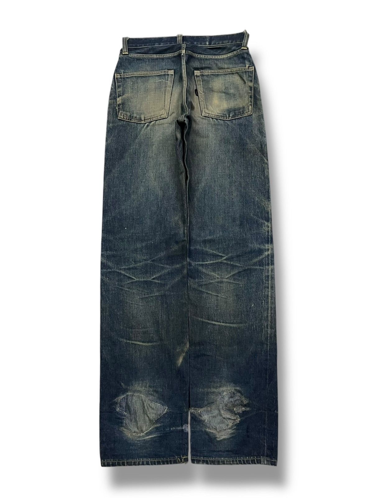 Evisu Vintage Archive EVIS Japanese Selvedge Denim | Early EVISU Size US 29 - 3 Thumbnail