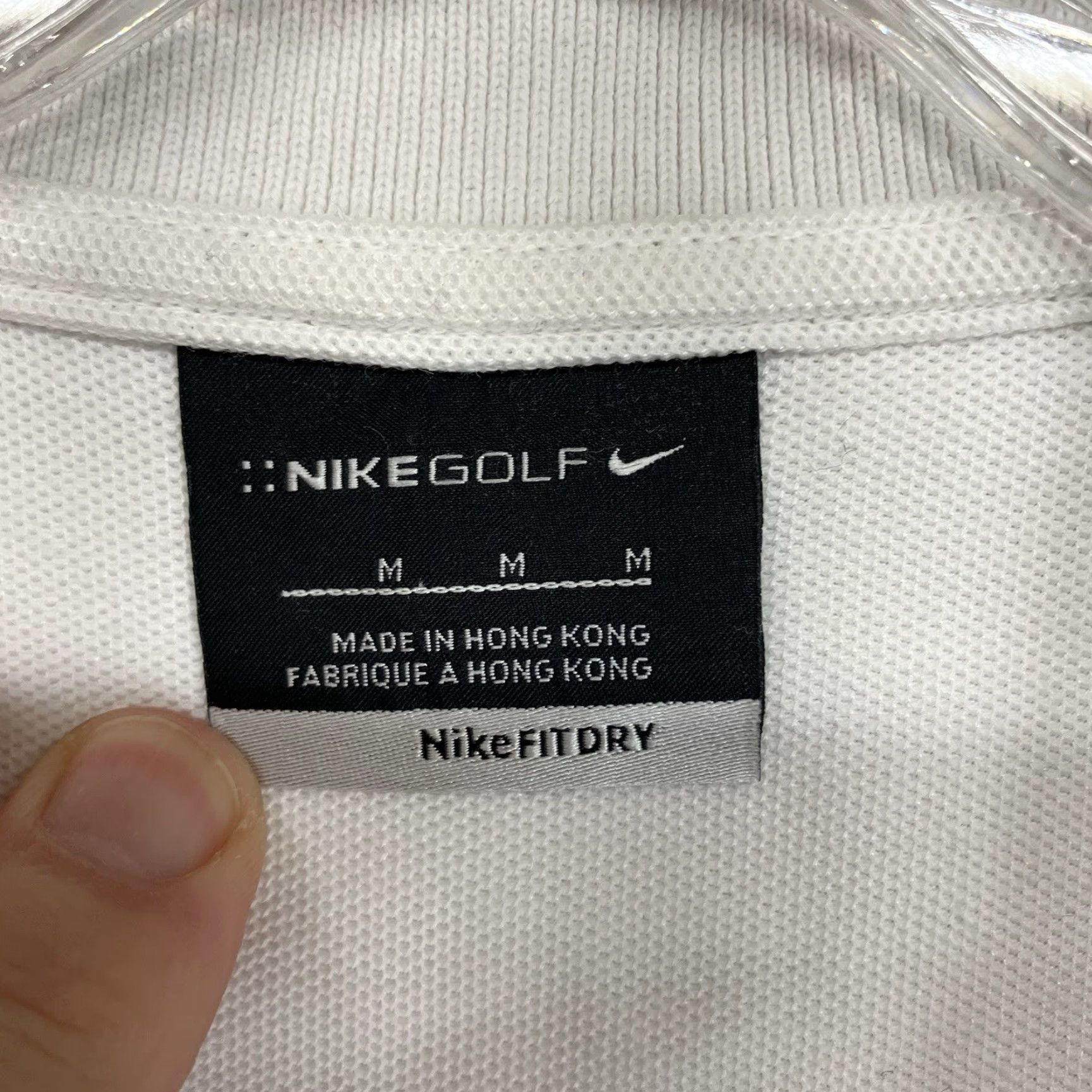 Nike Nike Dri-Fit Victory Polo Shirt Men White Medium Embroidered Matrix Flight System Logo Nike Dri-FIT Golf Casual Size US M / EU 48-50 / 2 - 3 Thumbnail