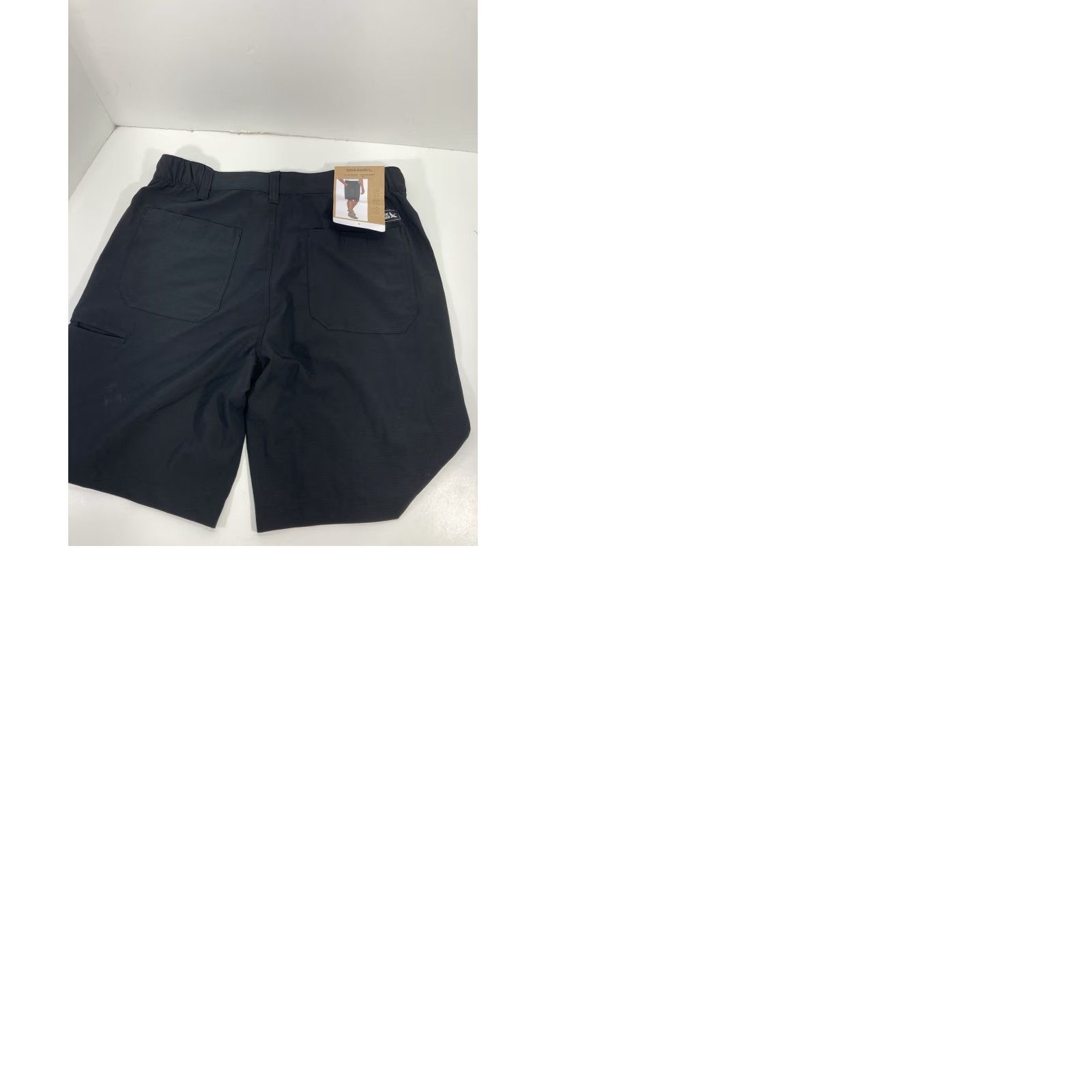 Eddie Bauer Eddie Bauer Tech Shorts Men Size Small 30X9 Black Flex Waist Hiking Camping NWT Size US 29 - 9 Thumbnail