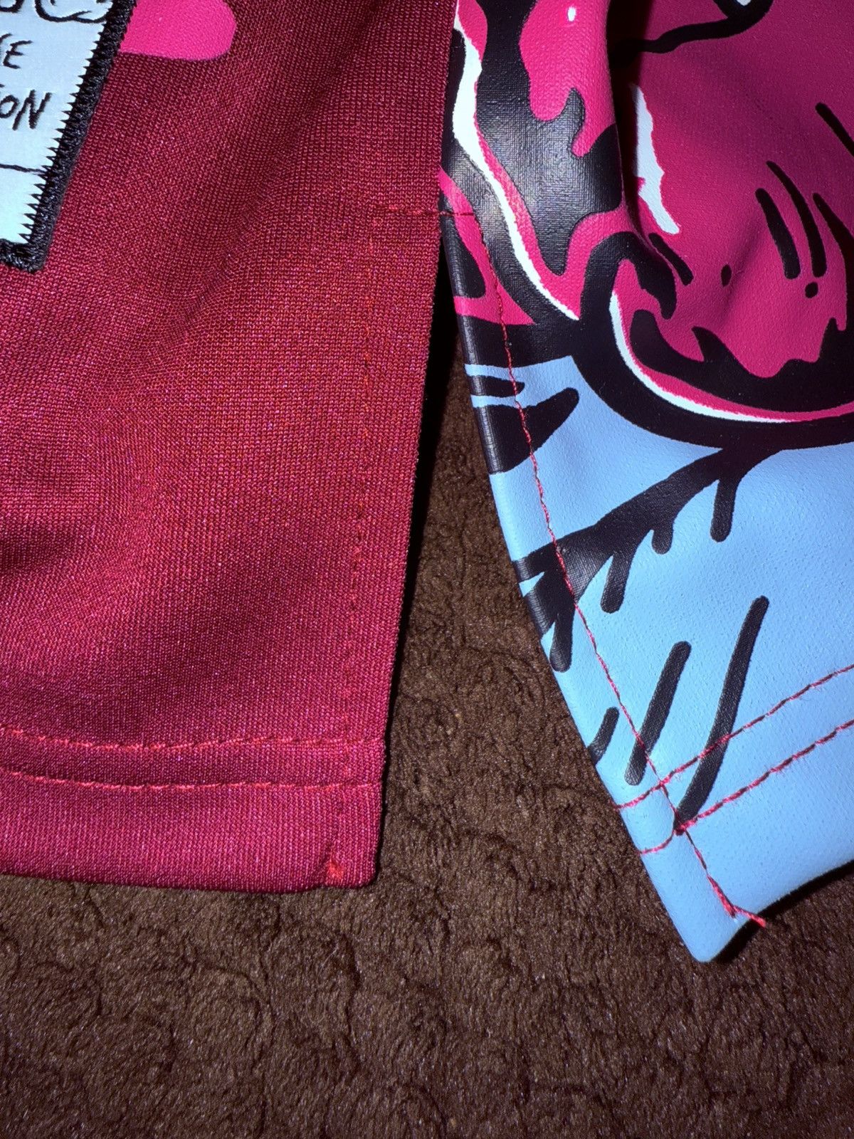 Rap Tees Brand X “Juice Wrld 999” basketball jersey maroon NEW w/tags Size US M / EU 48-50 / 2 - 24 Thumbnail