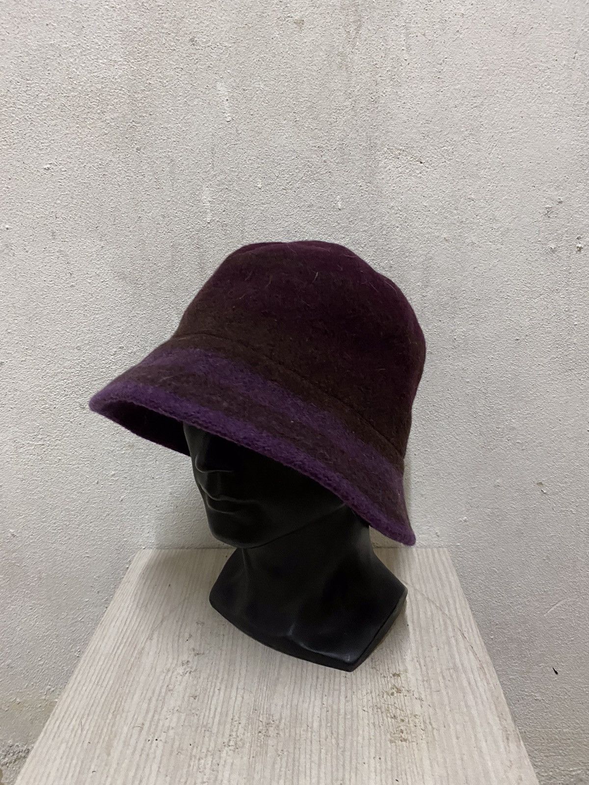 Japanese Brand Japanese Brand Plain Bucket Hat Size ONE SIZE - 3 Thumbnail