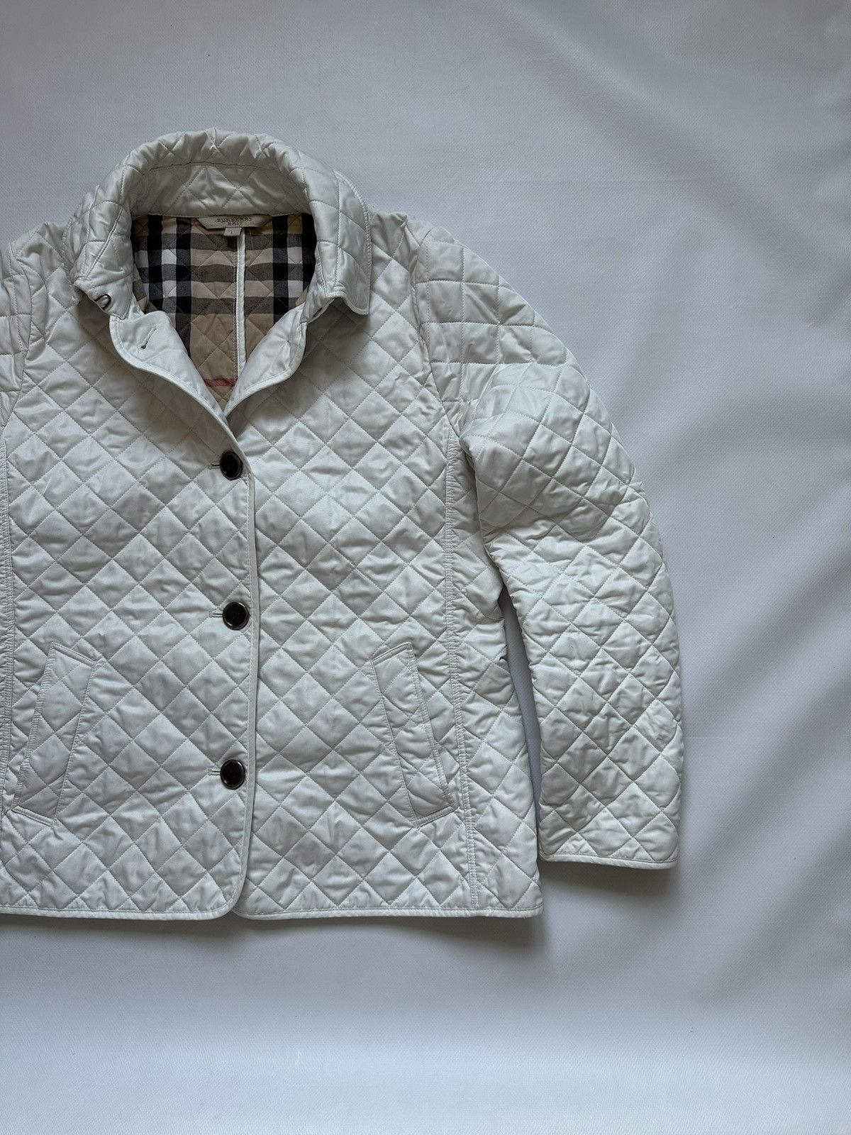 Burberry Burberry Quilted Jacket Size L / US 10 / IT 46 - 3 Thumbnail