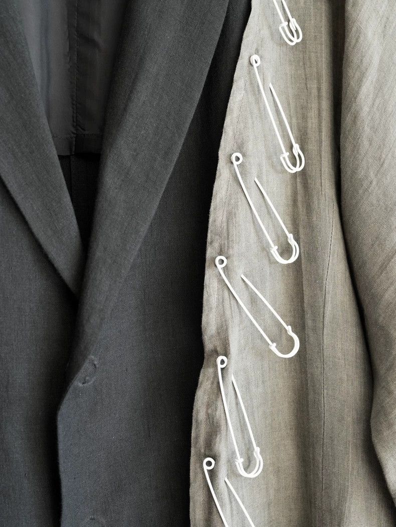 Yohji Yamamoto Yohji Yamamoto24SS Big Pin Knot Coat 2503-Nextarrow Size US M / EU 48-50 / 2 - 7 Thumbnail