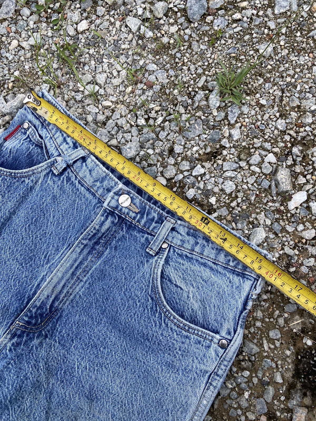 Hysteric Glamour × Vintage × Wrangler Vintage Wrangler Distressed Denim Size US 31 - 14 Thumbnail