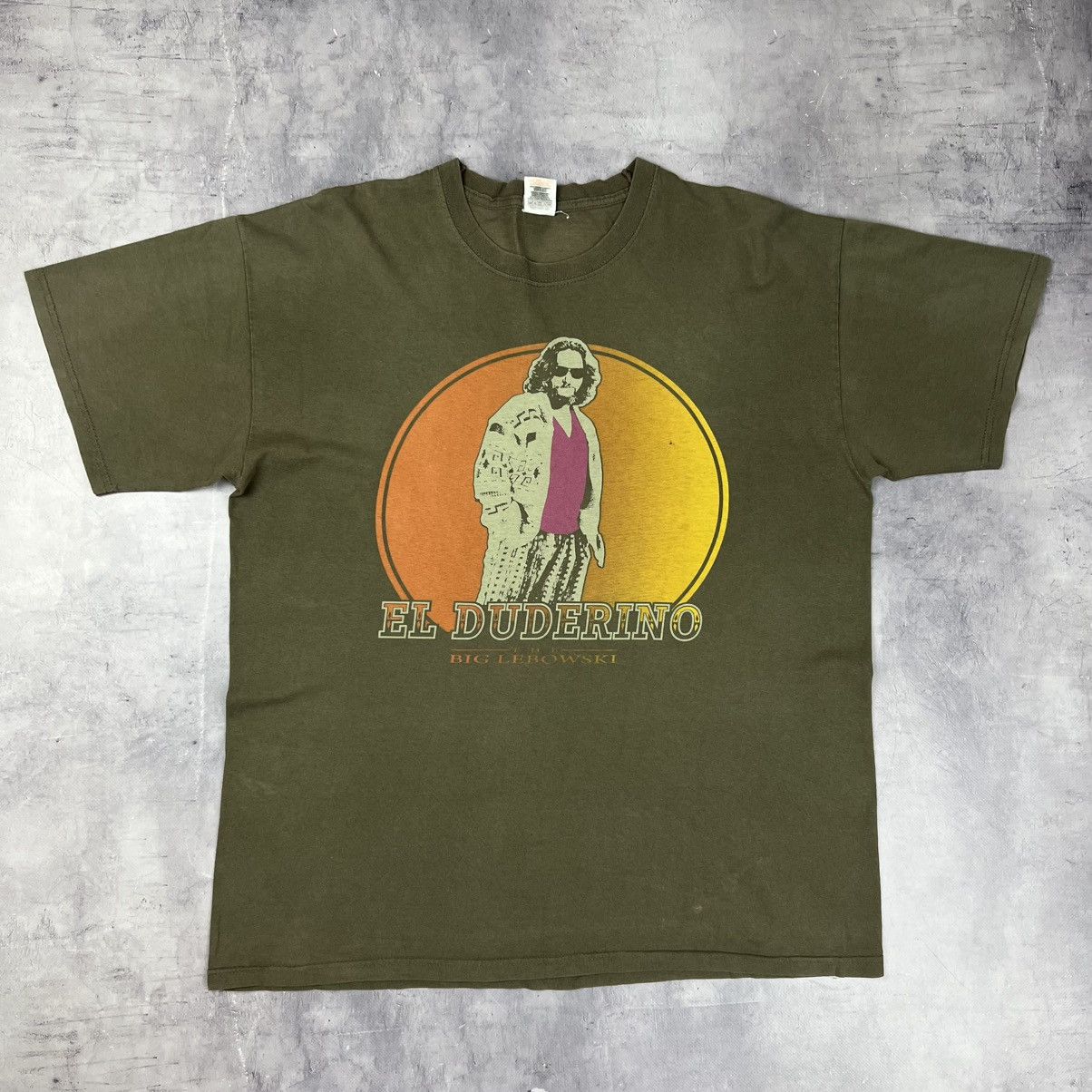 Vintage Rare! The Big Lebowski El Duderino Official The Dude Tee 00s Size US L / EU 52-54 / 3 - 2 Thumbnail