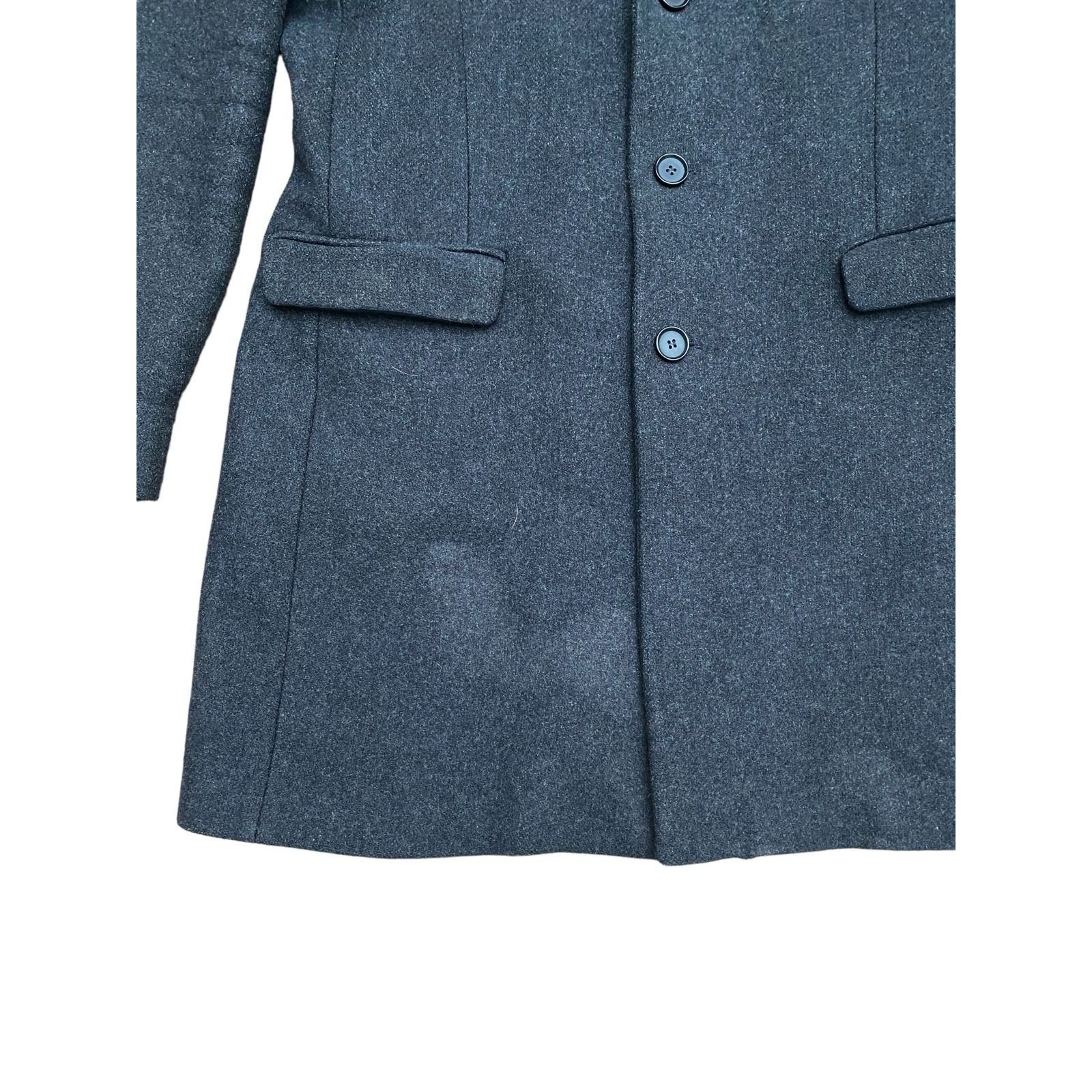 The Kooples Grey Wool Coat Size US L / EU 52-54 / 3 - 5 Thumbnail