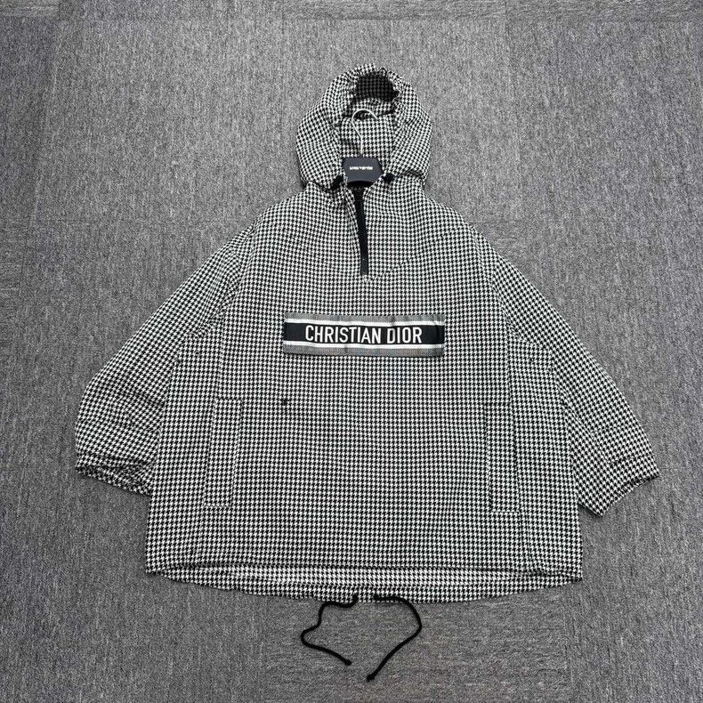 Dior Dior Thousand-bird plaid little bee embroidered windbreaker Size US XS / EU 42 / 0 - 1 Thumbnail