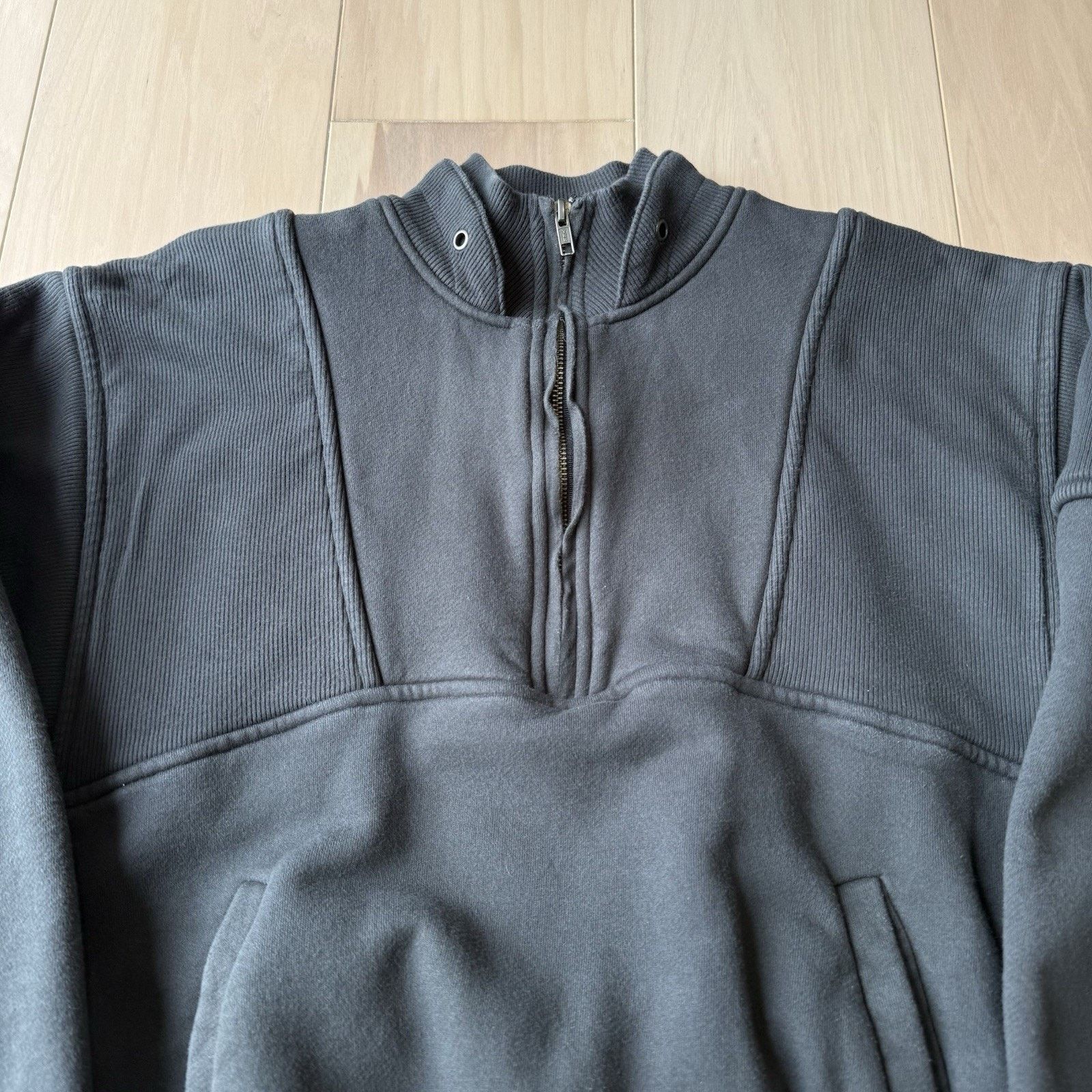 Other Joah Brown Half Zip Pullover Women's Small Black Heavy Size S / US 4 / IT 40 - 3 Thumbnail