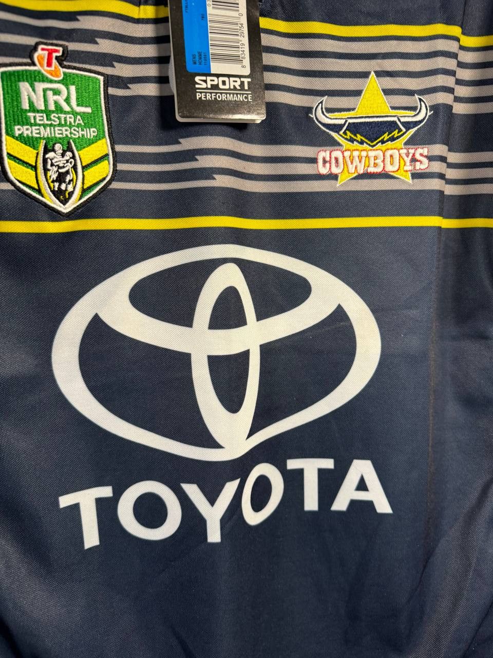 Other NWT Cowboys NRL Toyota Rugby Jersey Blokcore Medium Size US M / EU 48-50 / 2 - 10 Thumbnail