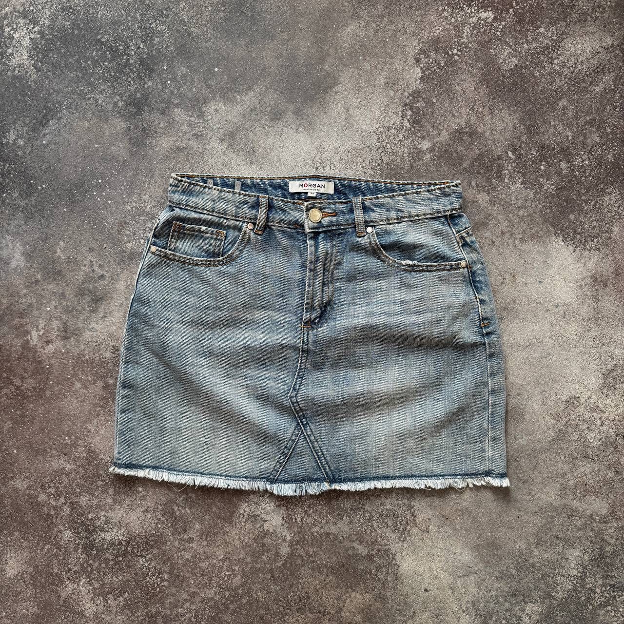 Morgan De Toi Morgan de Toi Vintage Y2K Super Sexy Distressed Mini Skirt Size 27" / US 4 / IT 40 - 2 Thumbnail