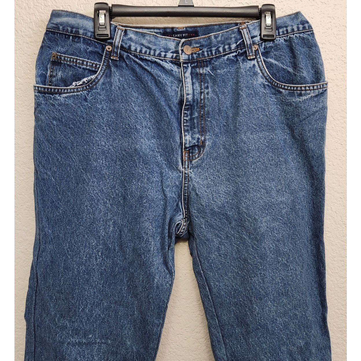 Bill Blass Bill Blass Woman Blue Easy Fit Tapered Legs Jeans 14 Size 36" / US 14 / IT 50 - 2 Thumbnail