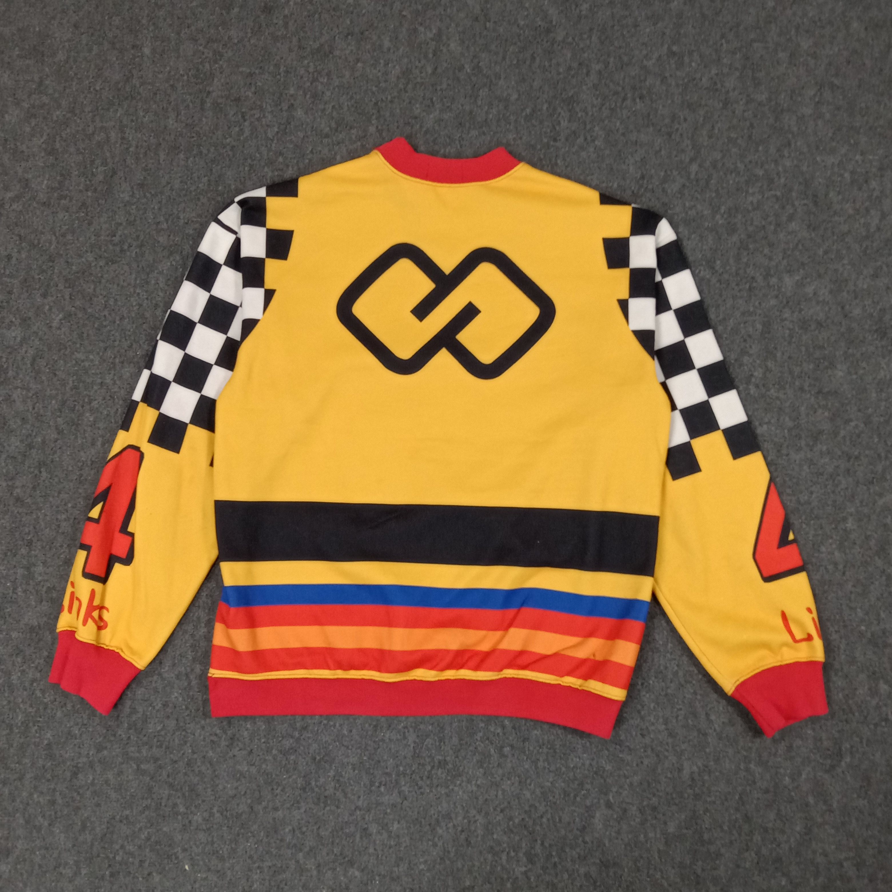 Japanese Brand × Vintage KTT 555 Film Link Racing Japanese Team Sweatshirt Size US L / EU 52-54 / 3 - 5 Thumbnail