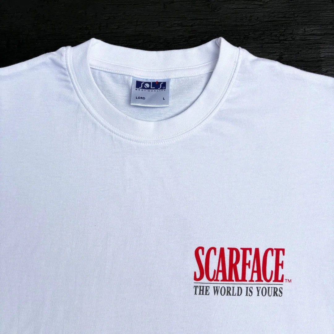 Vintage Scarface 2006 Y2k Vintage PS2 Video Game Rare Promo T-Shirt Size US L / EU 52-54 / 3 - 4 Thumbnail