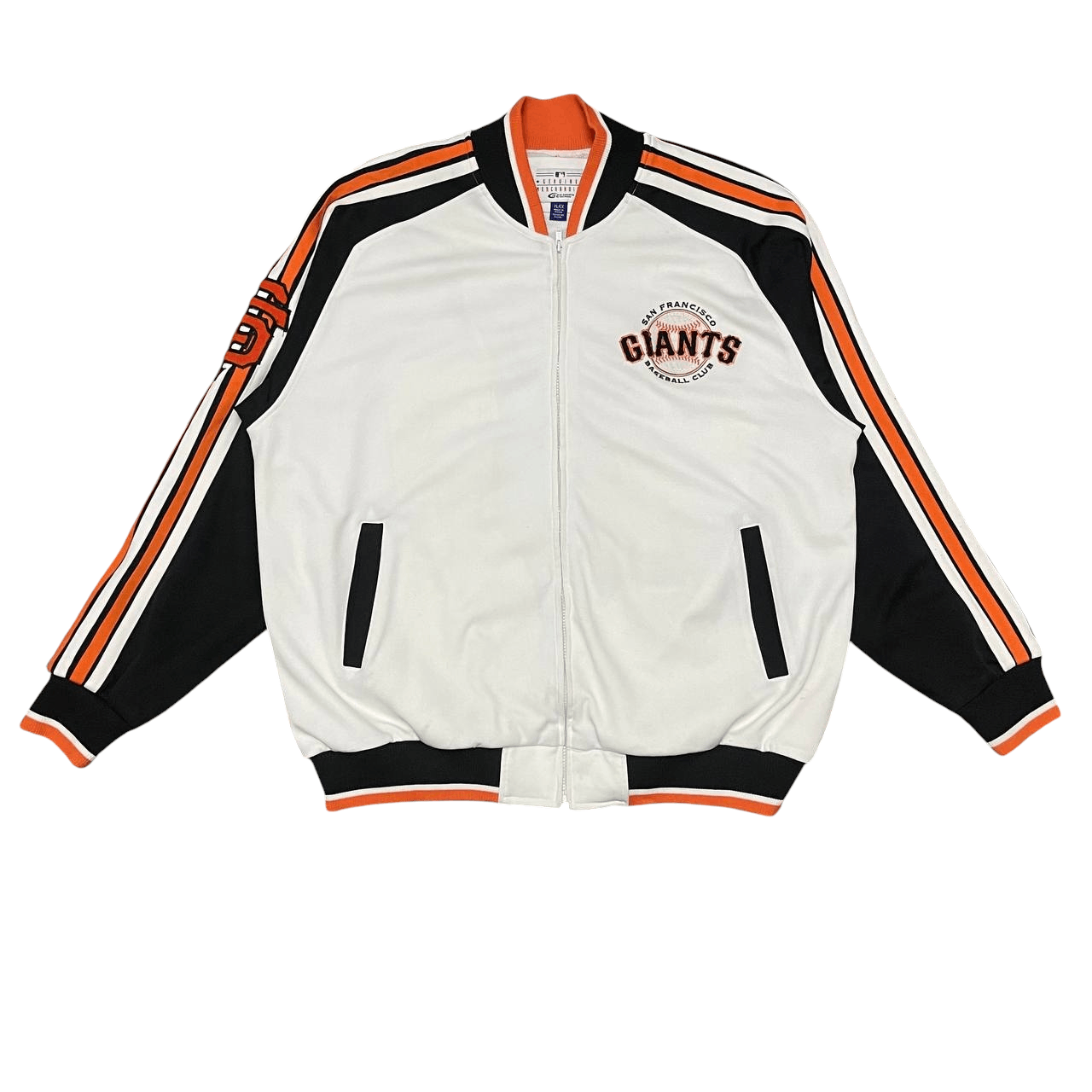 MLB Vintage San Francisco Giants MLB Team Zipper Jacket Size US XL / EU 56 / 4 - 1 Thumbnail
