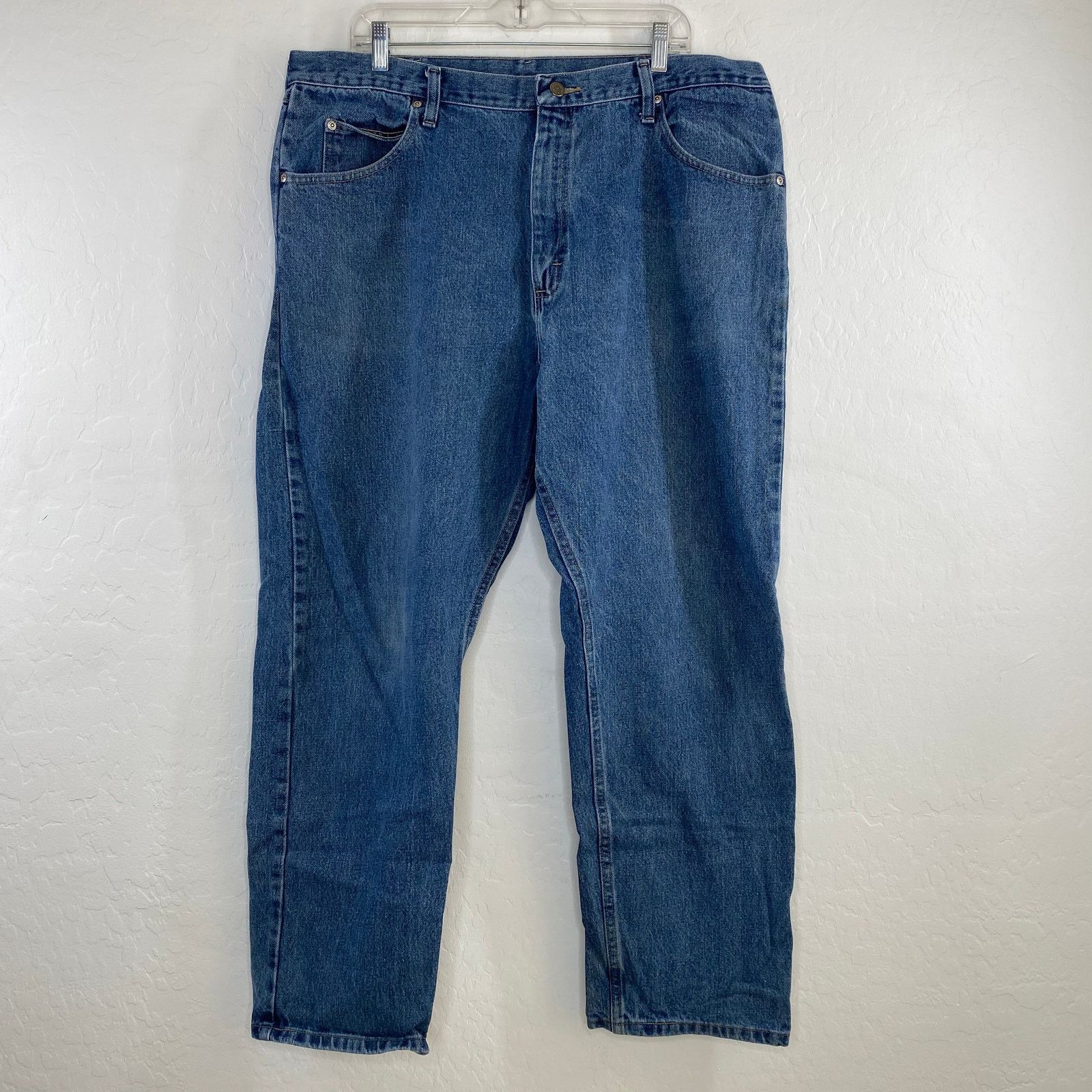 Wrangler Men's Wrangler Relaxed Fit Jeans 40 x 30 Size US 40 / EU 56 - 6 Thumbnail