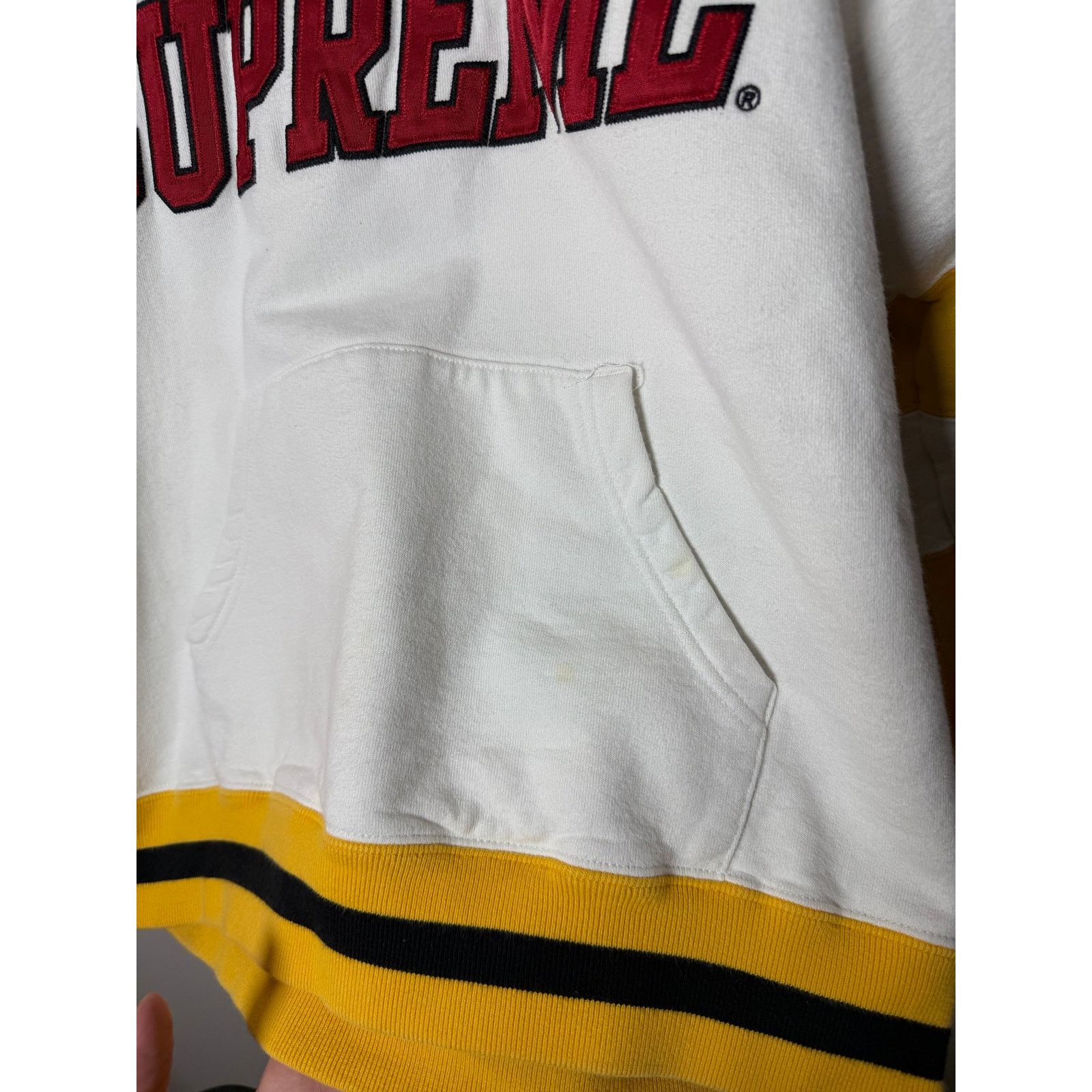 Supreme supreme hockey hooded sweatshirt Size US S / EU 44-46 / 1 - 8 Thumbnail