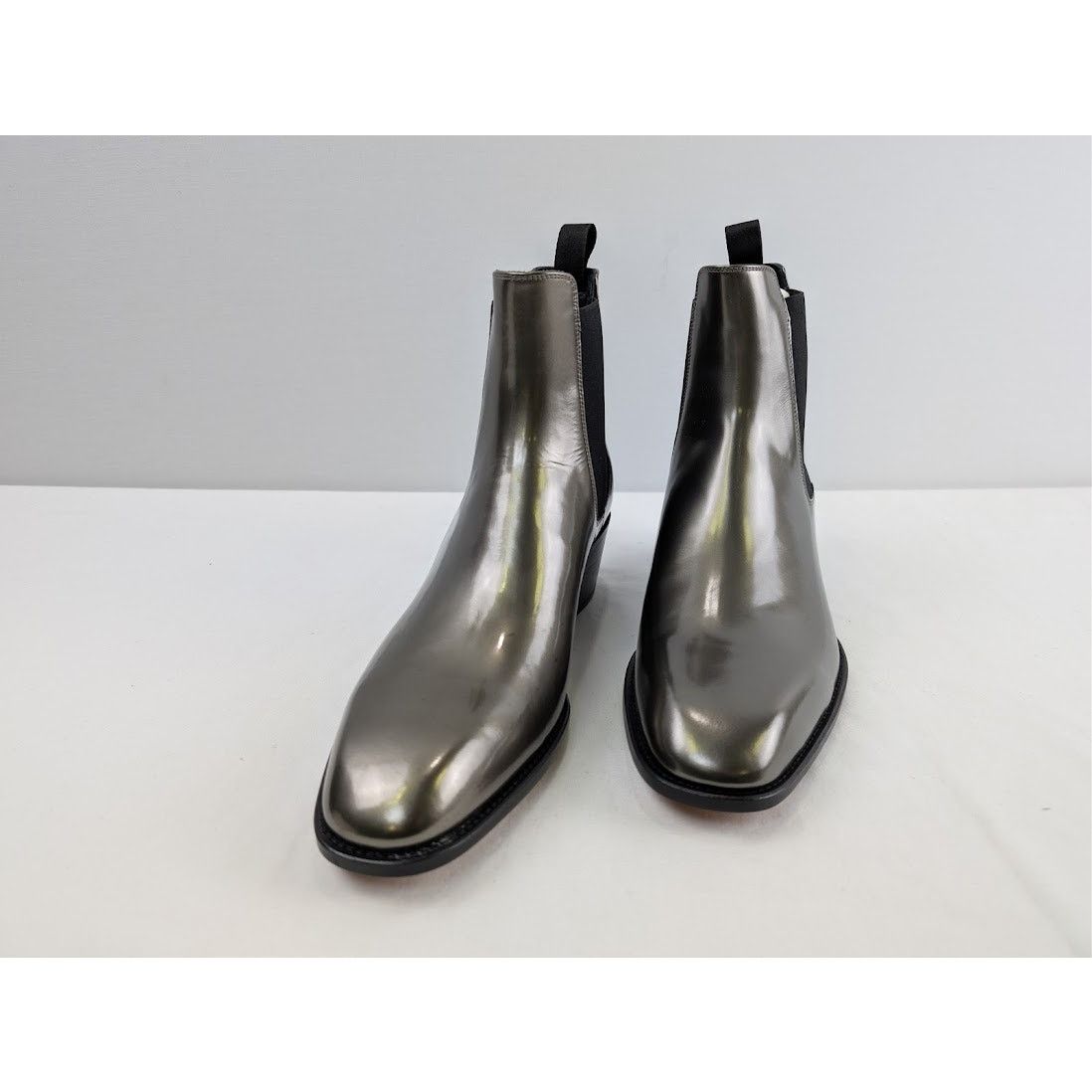 Tom Ford o1rshd1 Q:2 / Men's Chelsea Boots in Shinny Green Size US 10 / EU 43 - 6 Thumbnail