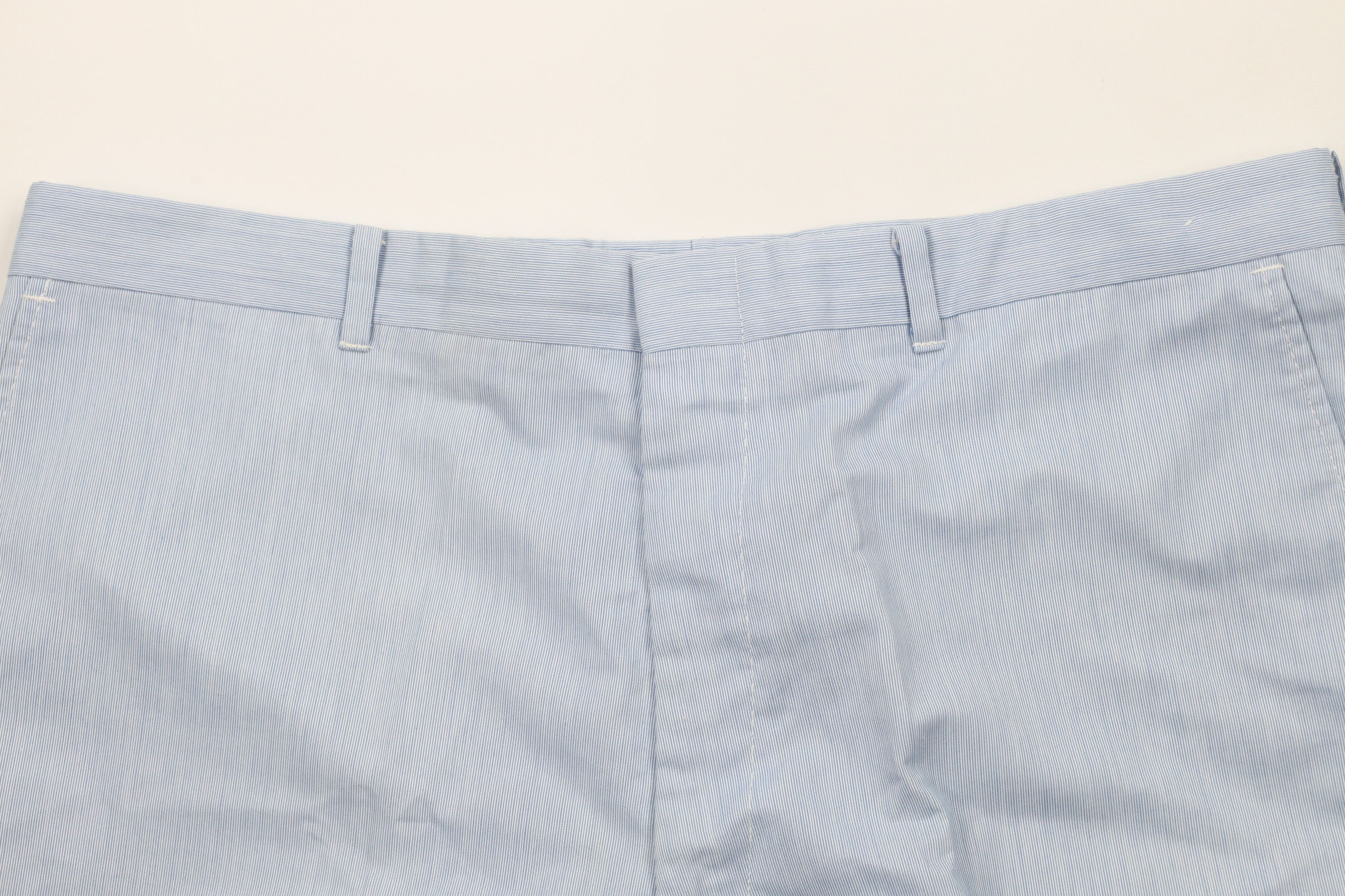 Vintage Vintage 70s Streetwear Above Knee Chino Shorts Blue USA Size US 38 / EU 54 - 2 Thumbnail