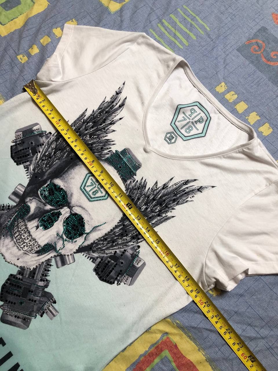 Vintage T-Shirt Philipp Plein Streetwear Y2K Vintage Size US L / EU 52-54 / 3 - 11 Thumbnail