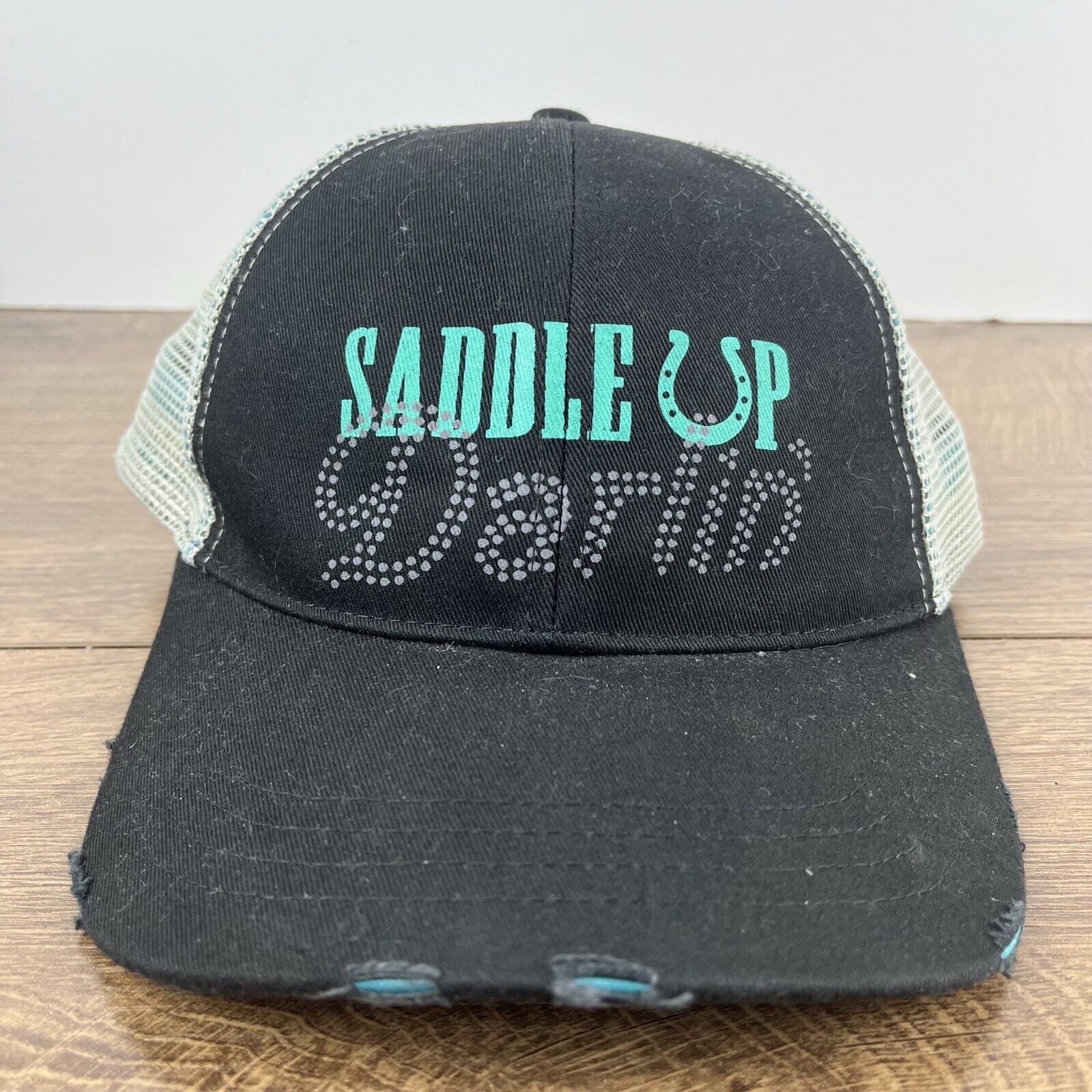 Other Saddle Up Darlin' Hat Saddle Up Hat Black Adjustable Hat Bla Size ONE SIZE - 3 Thumbnail