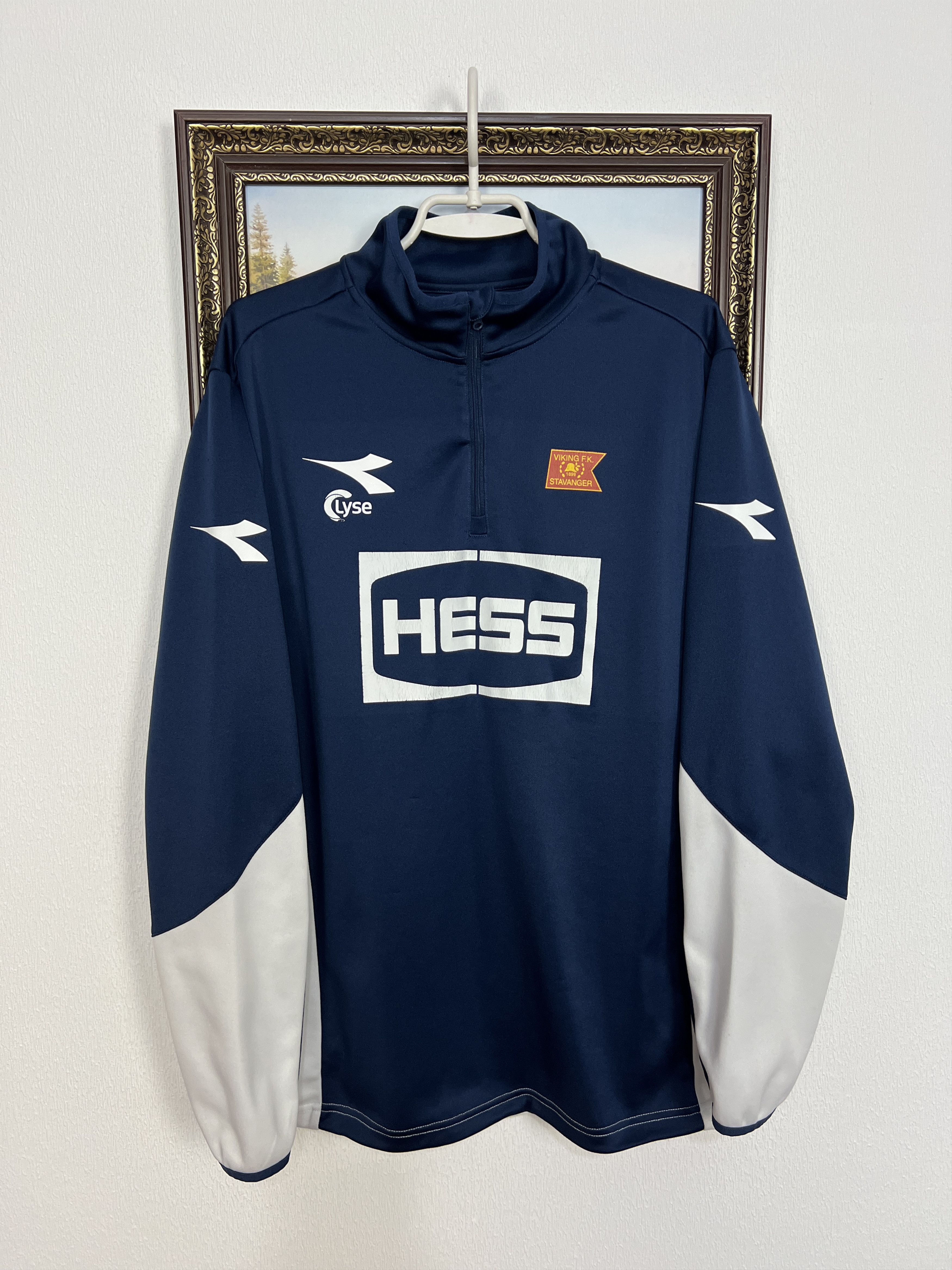 Diadora Viking Stavanger Football Train Jacket Soccer Track Top Size US L / EU 52-54 / 3 - 1 Thumbnail