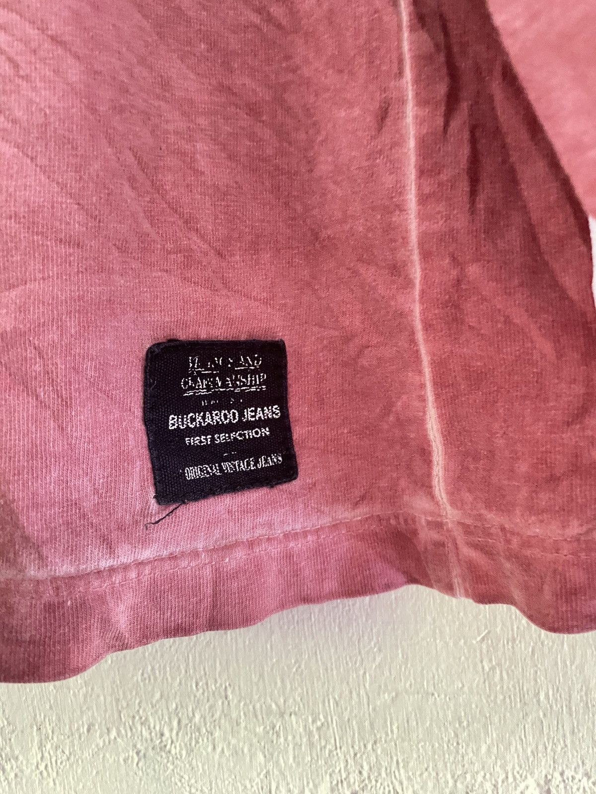 Japanese Brand × Le Grande Bleu (L.G.B.) × Yasuyuki Ishii Buckaroo pink washed planet longsleeve t-shirts Size US L / EU 52-54 / 3 - 4 Thumbnail