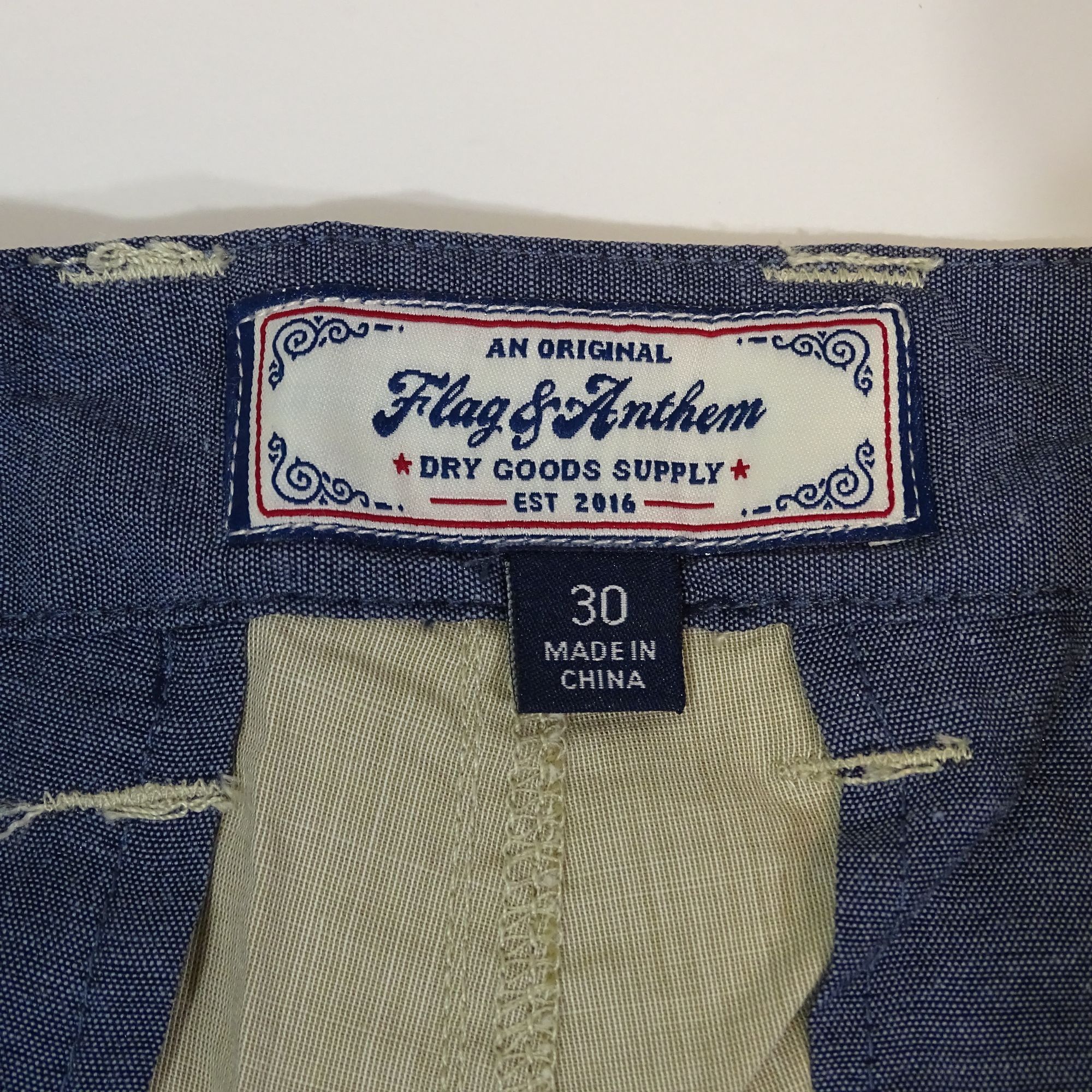Flag & Anthem Flag and Anthem Shorts Men Khaki Tan Stretch Chino Size 30 Size US 30 / EU 46 - 7 Thumbnail
