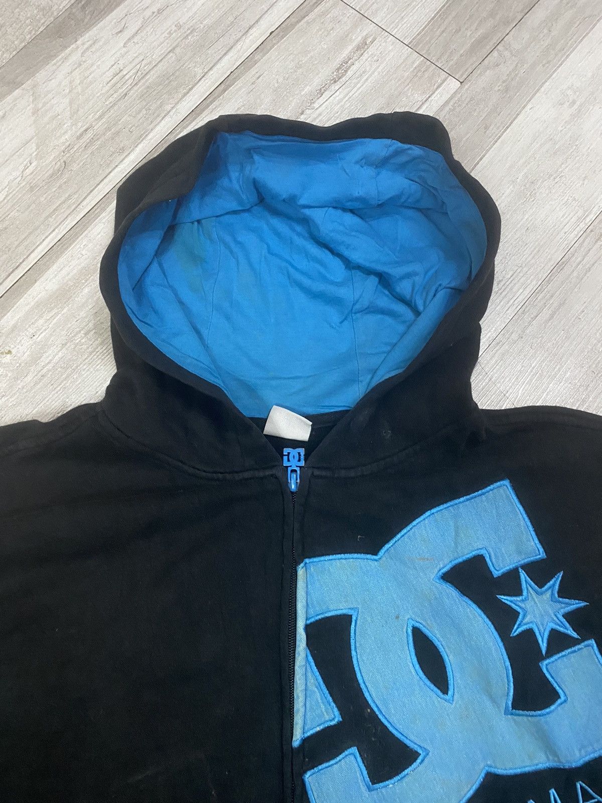 DC DC skate big logo zipped hoodies Size US M / EU 48-50 / 2 - 2 Thumbnail