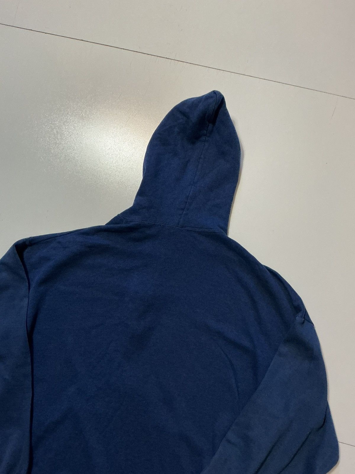 Vintage Vintage 70s 80s Blank Zip Thrashed YKK Zipper Raglan Hoodie Size US L / EU 52-54 / 3 - 4 Thumbnail