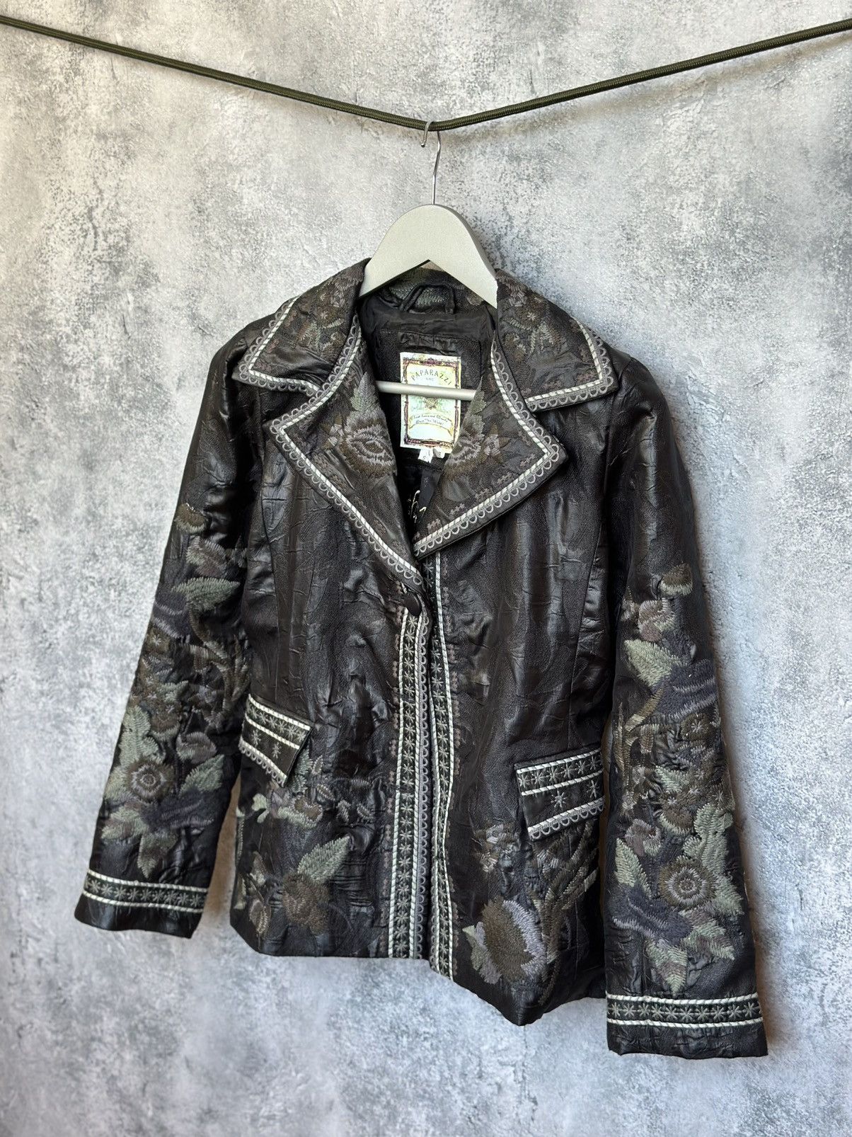 Other Paparazzi by Biz Jacket Premium Avant-Garde Floral Size S / US 4 / IT 40 - 2 Thumbnail