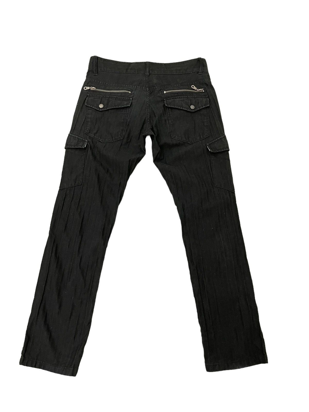 Japanese Brand × Mossimo Cargo Slim Mossimo Pant Black 7🟦9 Size US 32 / EU 48 - 9 Thumbnail