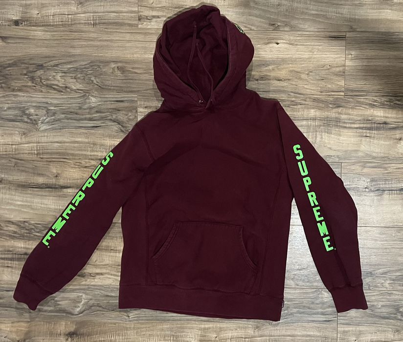 Supreme x best sale antihero hoodie