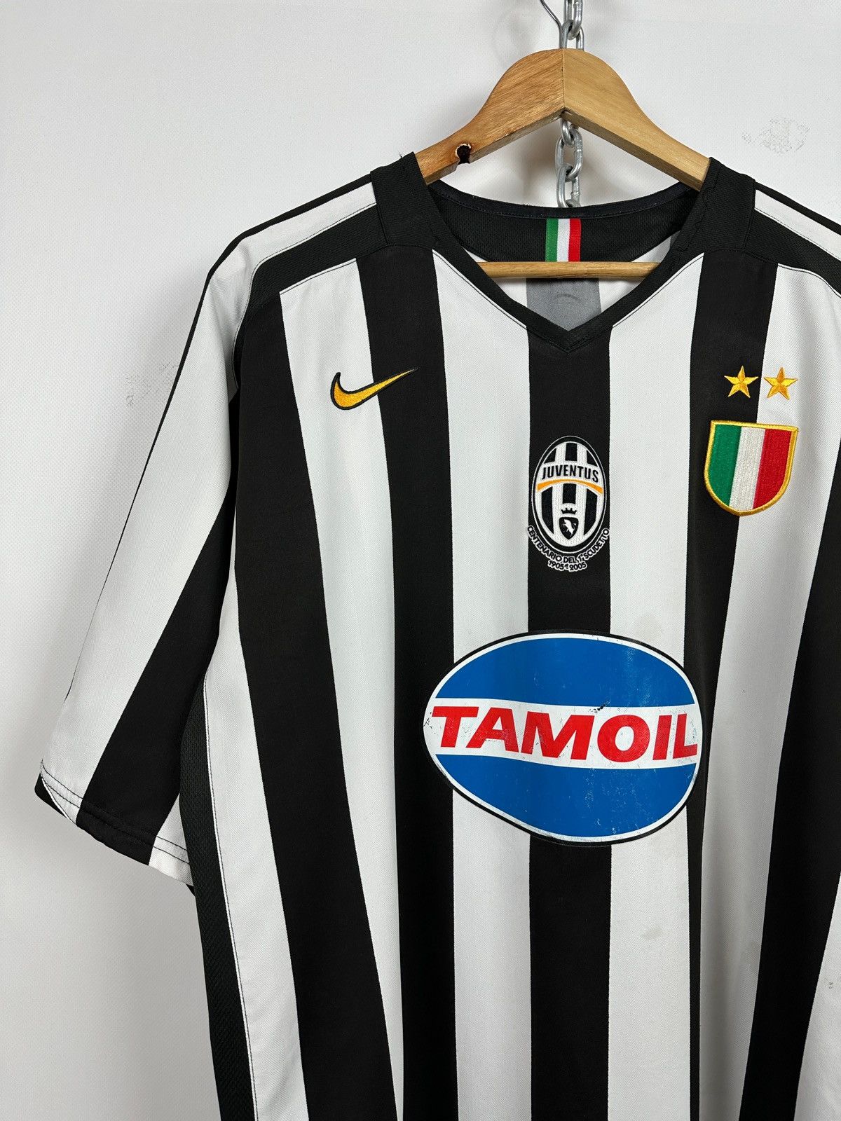 Nike 2005/06 Nike Juventus FC Total 90 Vintage Home Jersey Size US XL / EU 56 / 4 - 5 Thumbnail