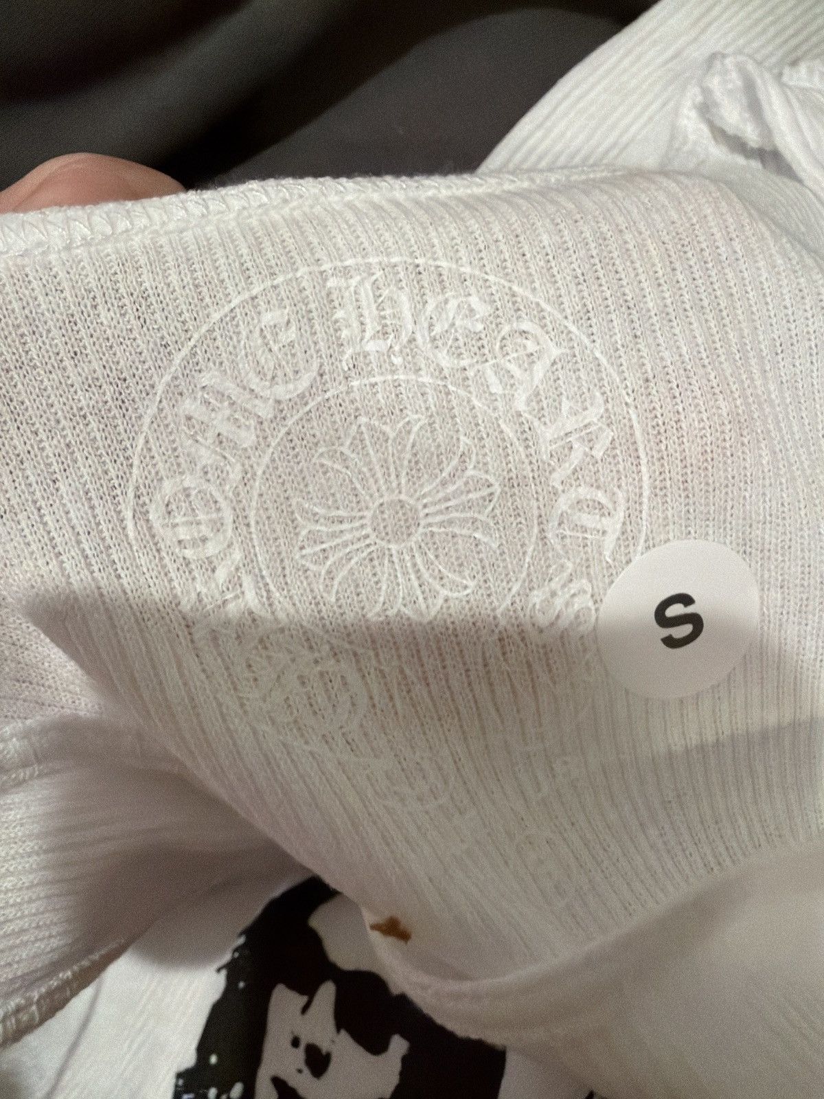 Chrome Hearts Chrome Hearts Richard Stark Middle Finger Tank Top White Size S / US 4 / IT 40 - 5 Thumbnail