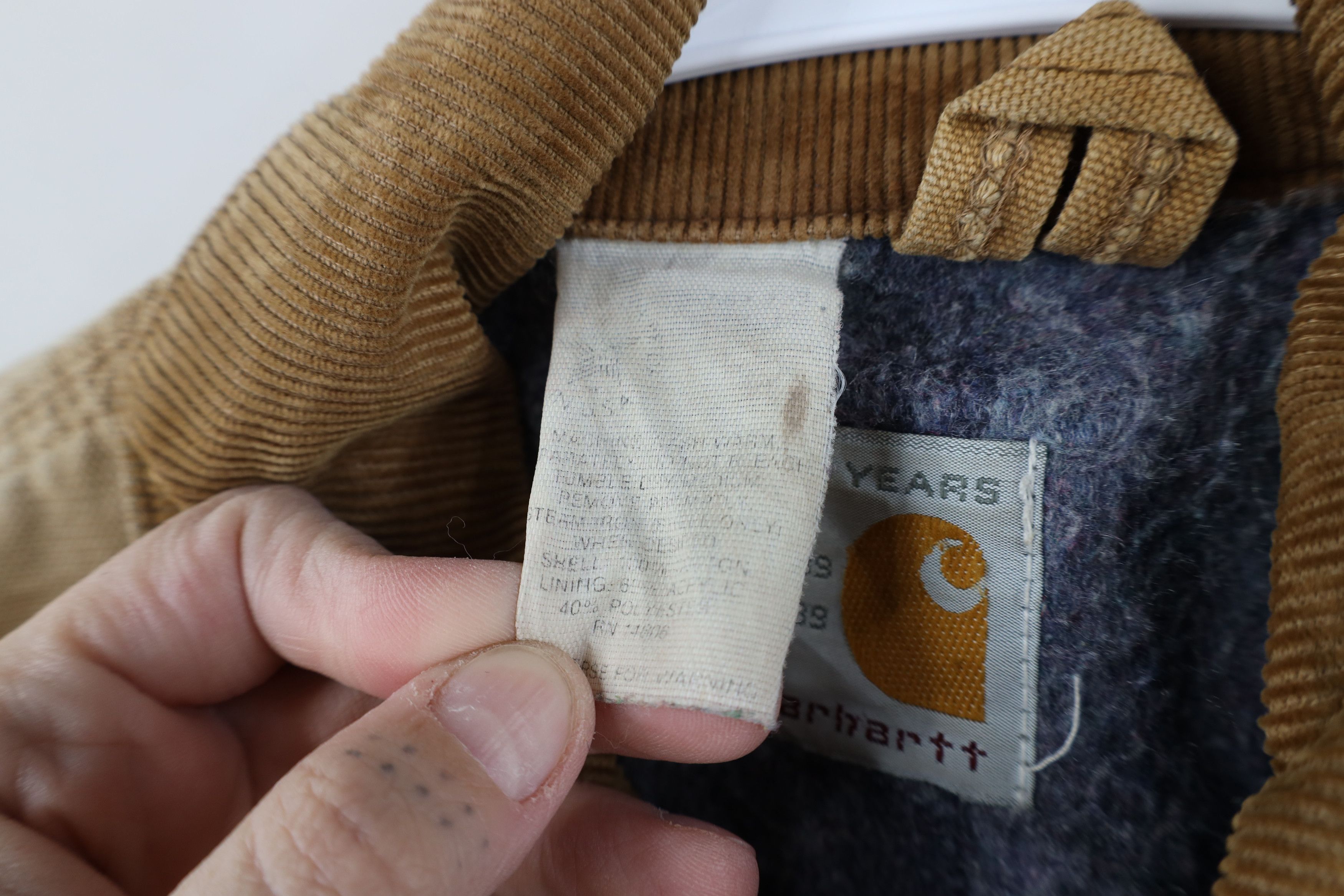 Carhartt Vintage 80s Carhartt 100 Year Lined Detroit Jacket USA Size US L / EU 52-54 / 3 - 9 Thumbnail