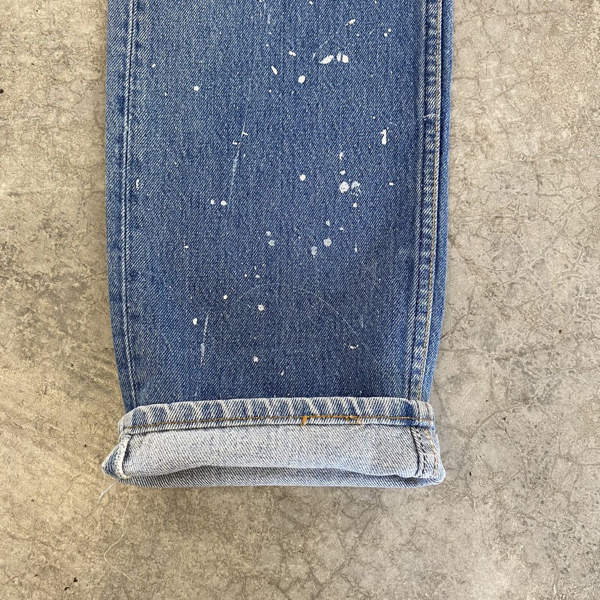 Levi's Vintage Late 80’s Levis 501 Distressed Painter Jeans Size US 33 - 8 Thumbnail