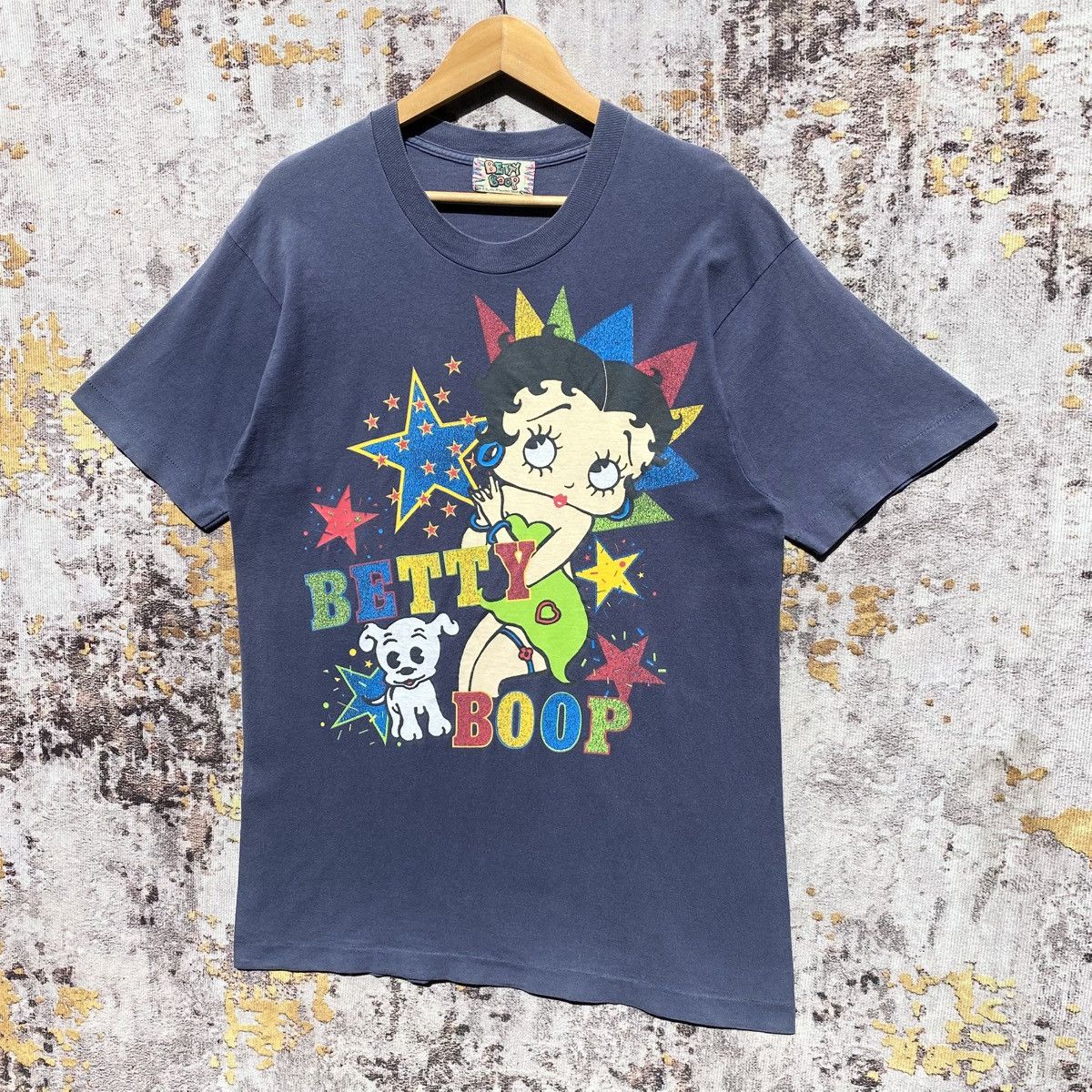 Cartoon Network Vintage 90s Betty Pop Cartoon Character Shirt SunFaded Size US M / EU 48-50 / 2 - 3 Thumbnail