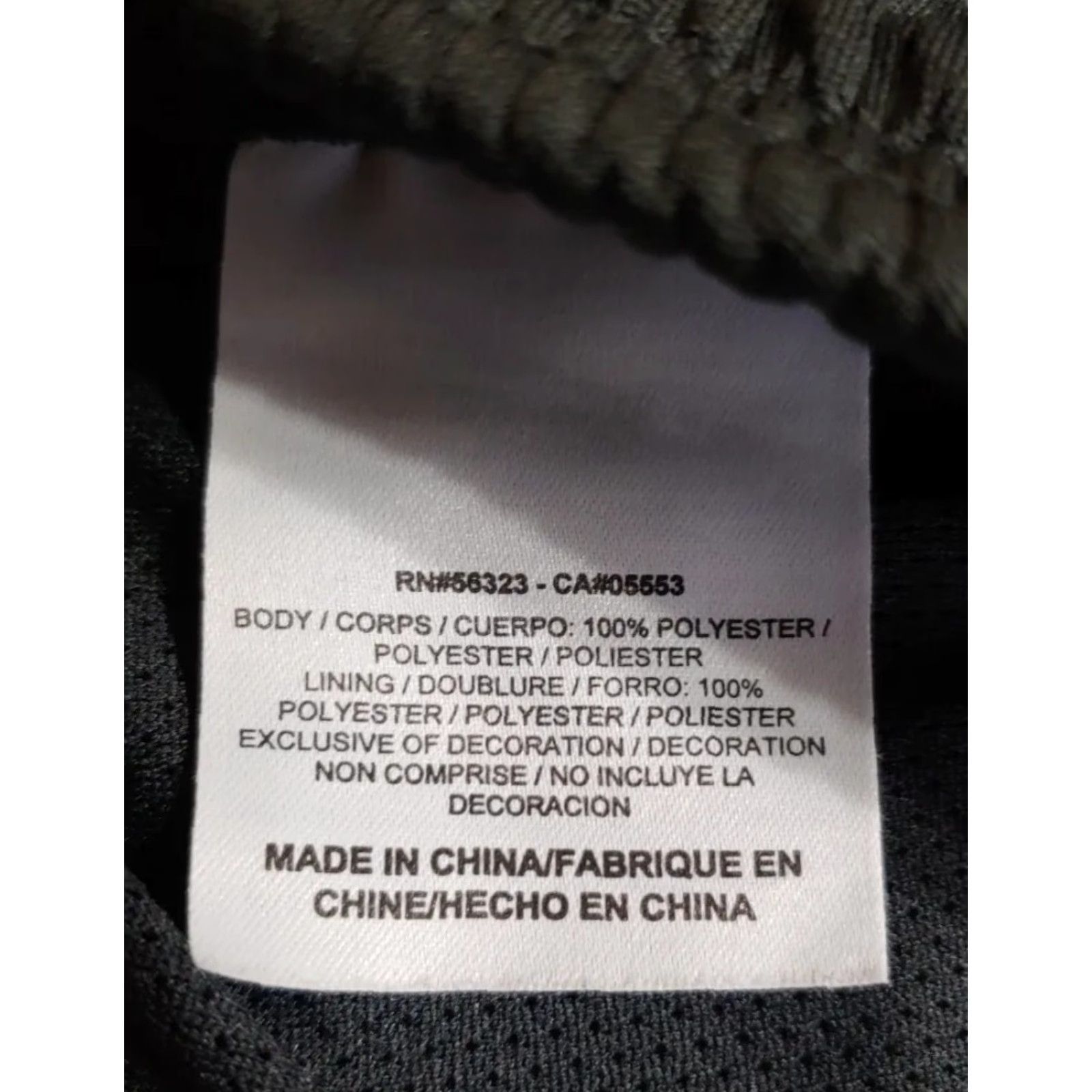 Nike Nike Shorts Mens L Dri-Fit Gray Solid Embroidered Elastic Drawstring Pockets Athletic Inseam 9 in Gym & Training Women? No — Mens Size US 33 - 7 Thumbnail
