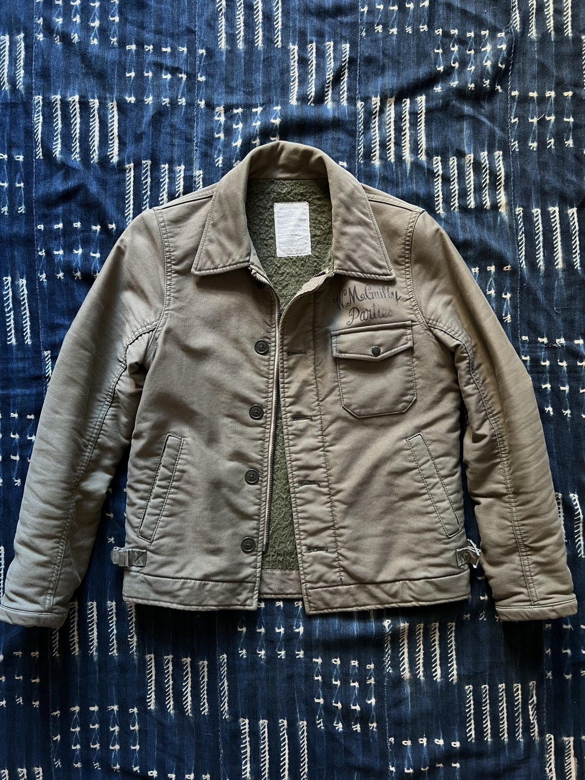 Wacko Maria Wacko Maria Vintage A-2 Military Fur Jacket Size US S / EU 44-46 / 1 - 1 Thumbnail