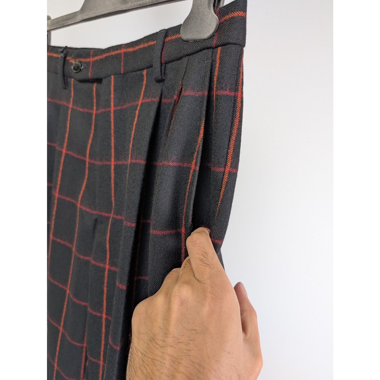 Gucci o1rshd1 Checked Dress Pant in Multicolor Size US 32 / EU 48 - 6 Thumbnail
